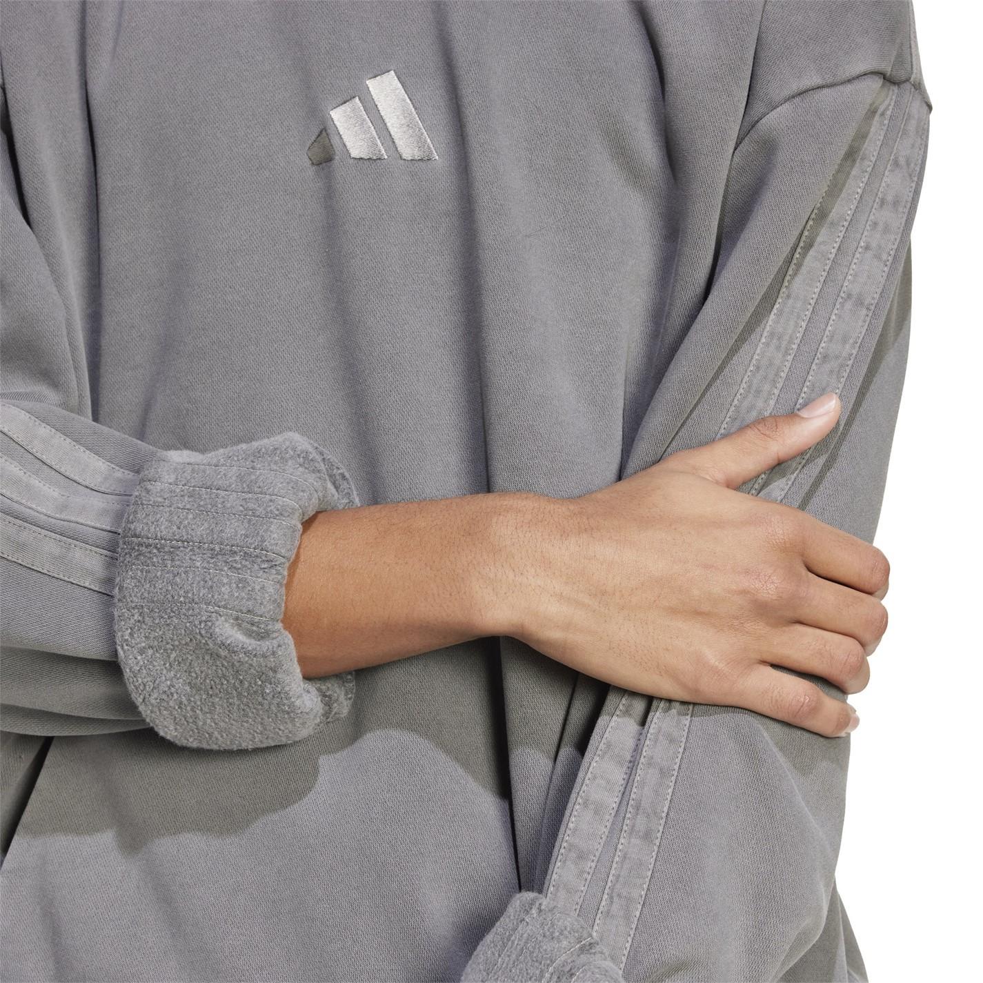 adidas Mens All Szn Fleece Washed Hoodie