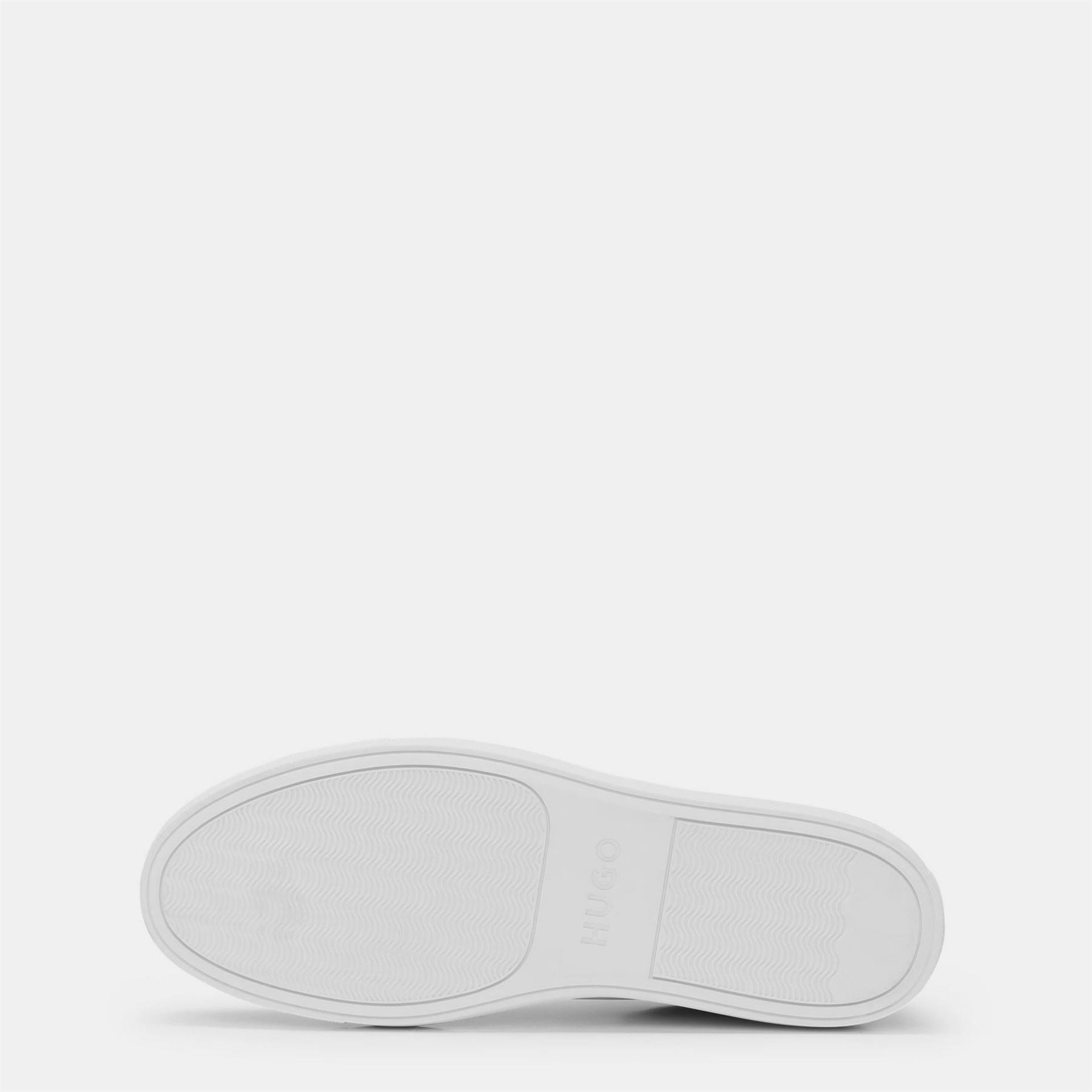 Hugo Leather Logo Trainers