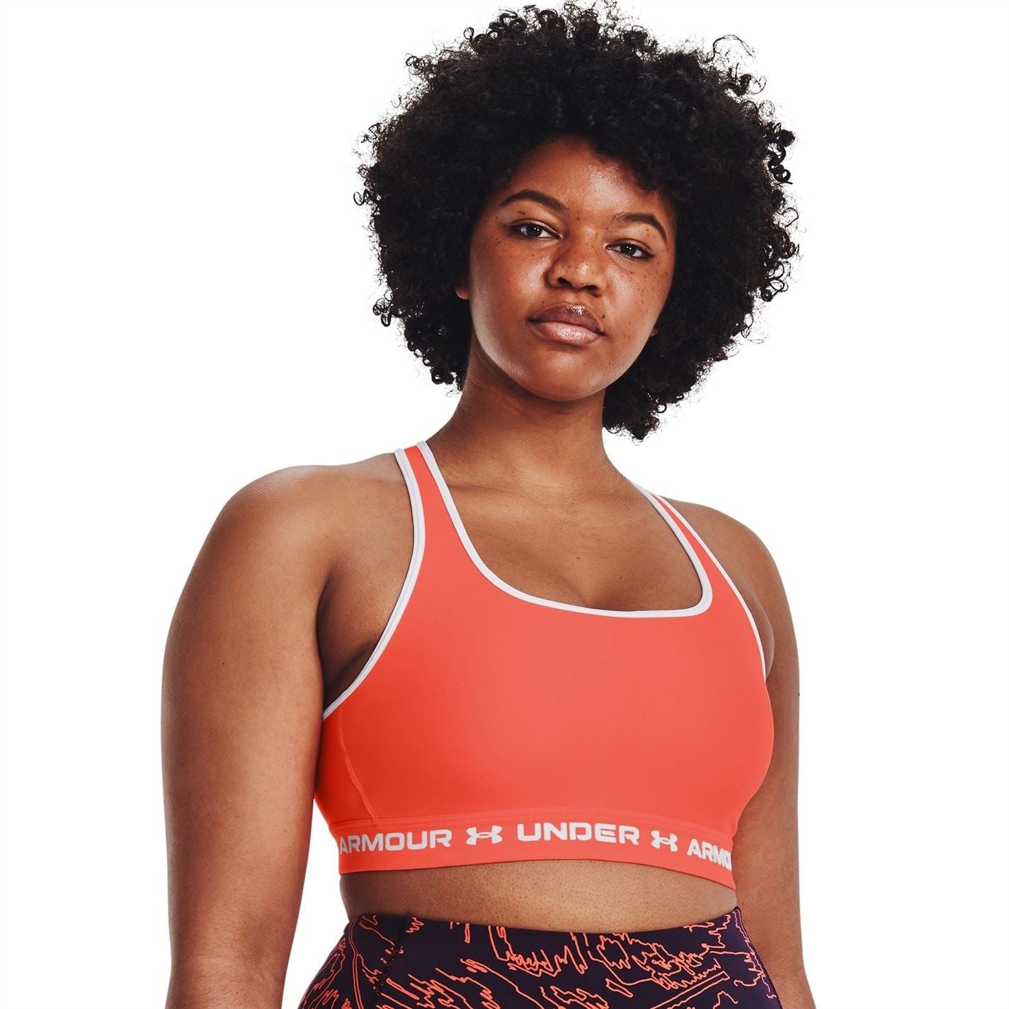 Under Armour Womens Armour Medium Support Crossbodyack Bra