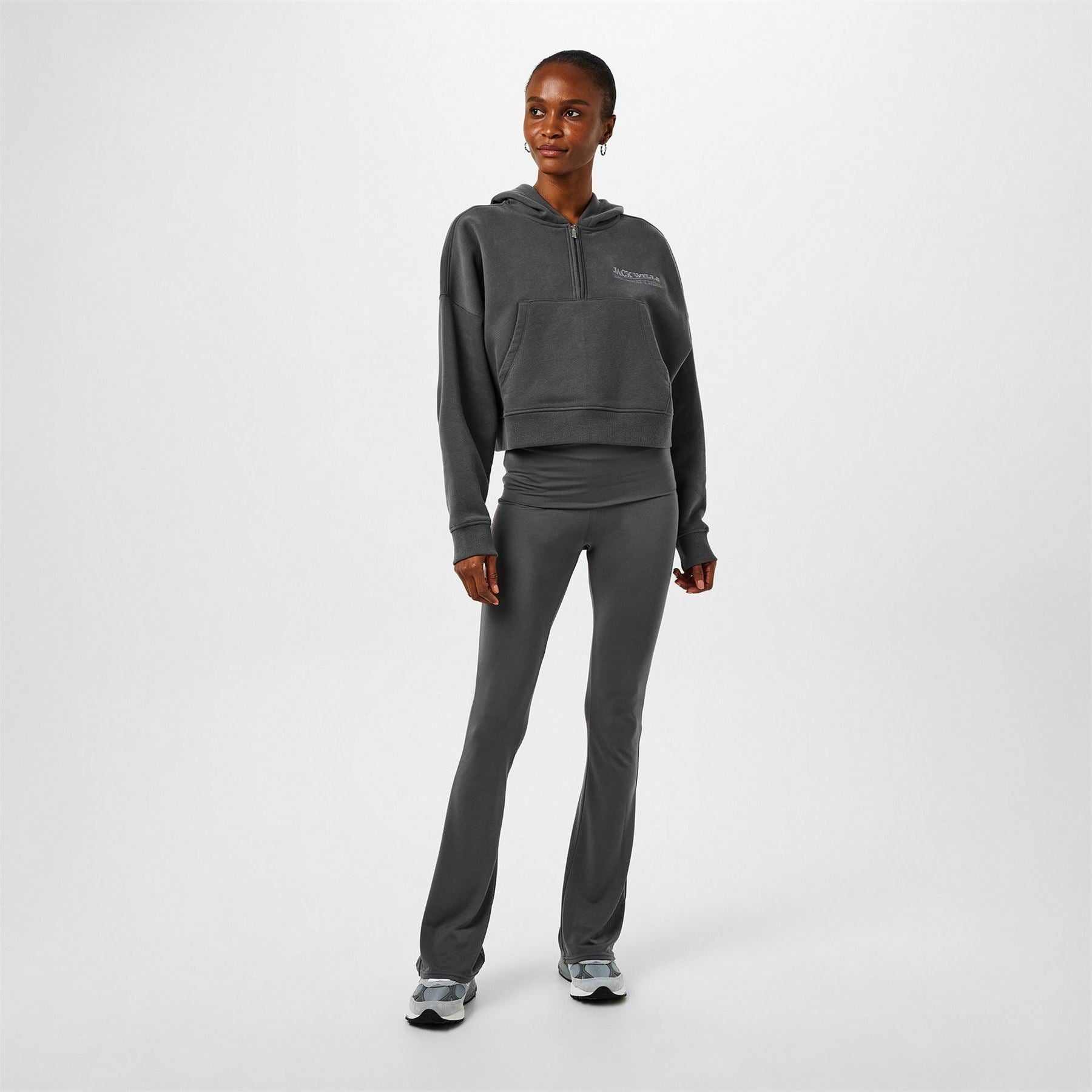 Jack Wills High Waisted Flared Trousers