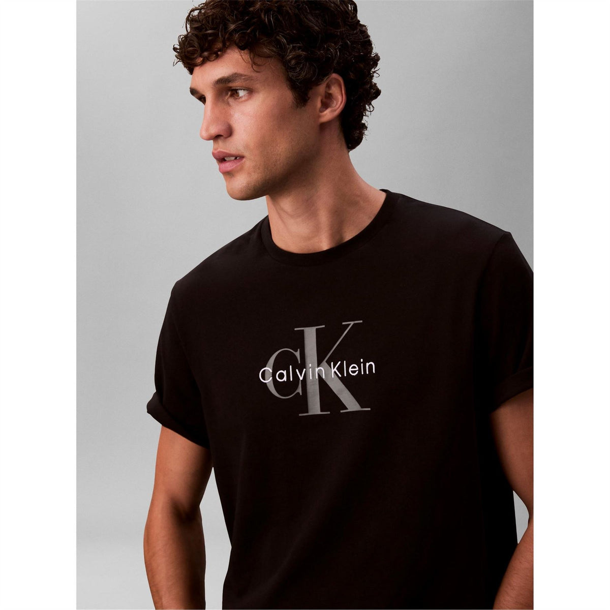 Calvin Klein Jeans Monogram Crew Neck Short Sleeve T-Shirt