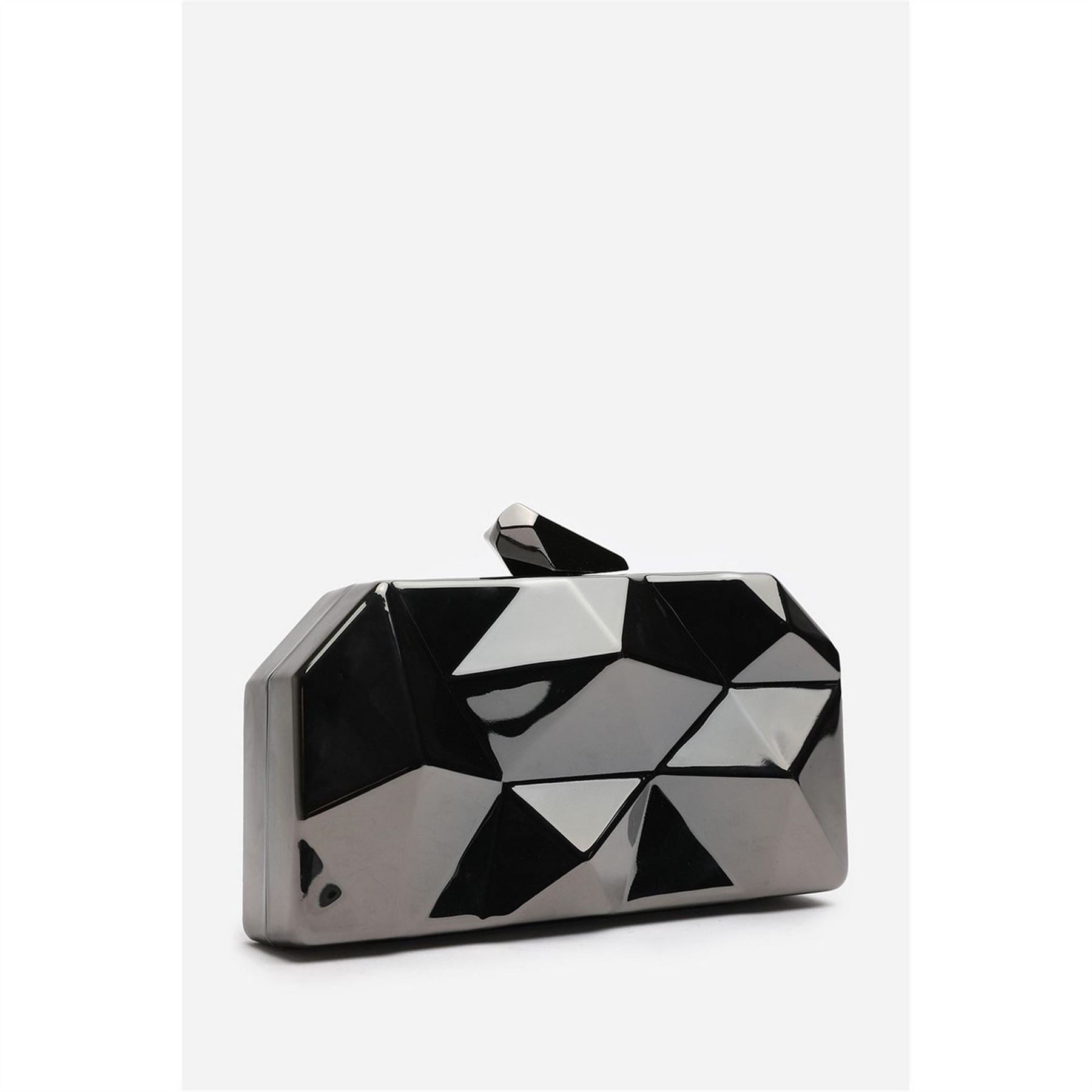 Wheres That From Clutch Bag With Snap Closure