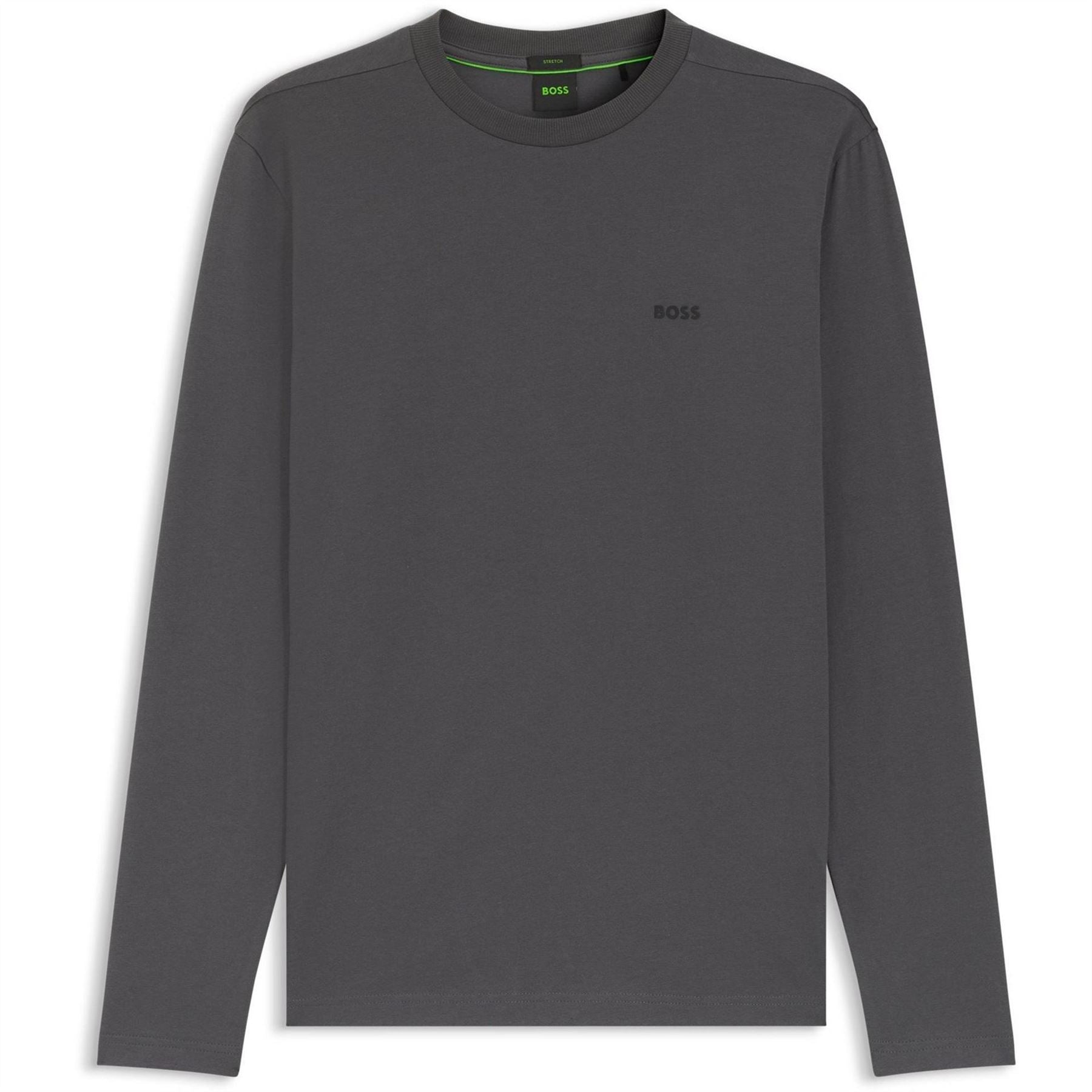 Boss Green Long Sleeve T-Shirt With Iconic Logo Detail
