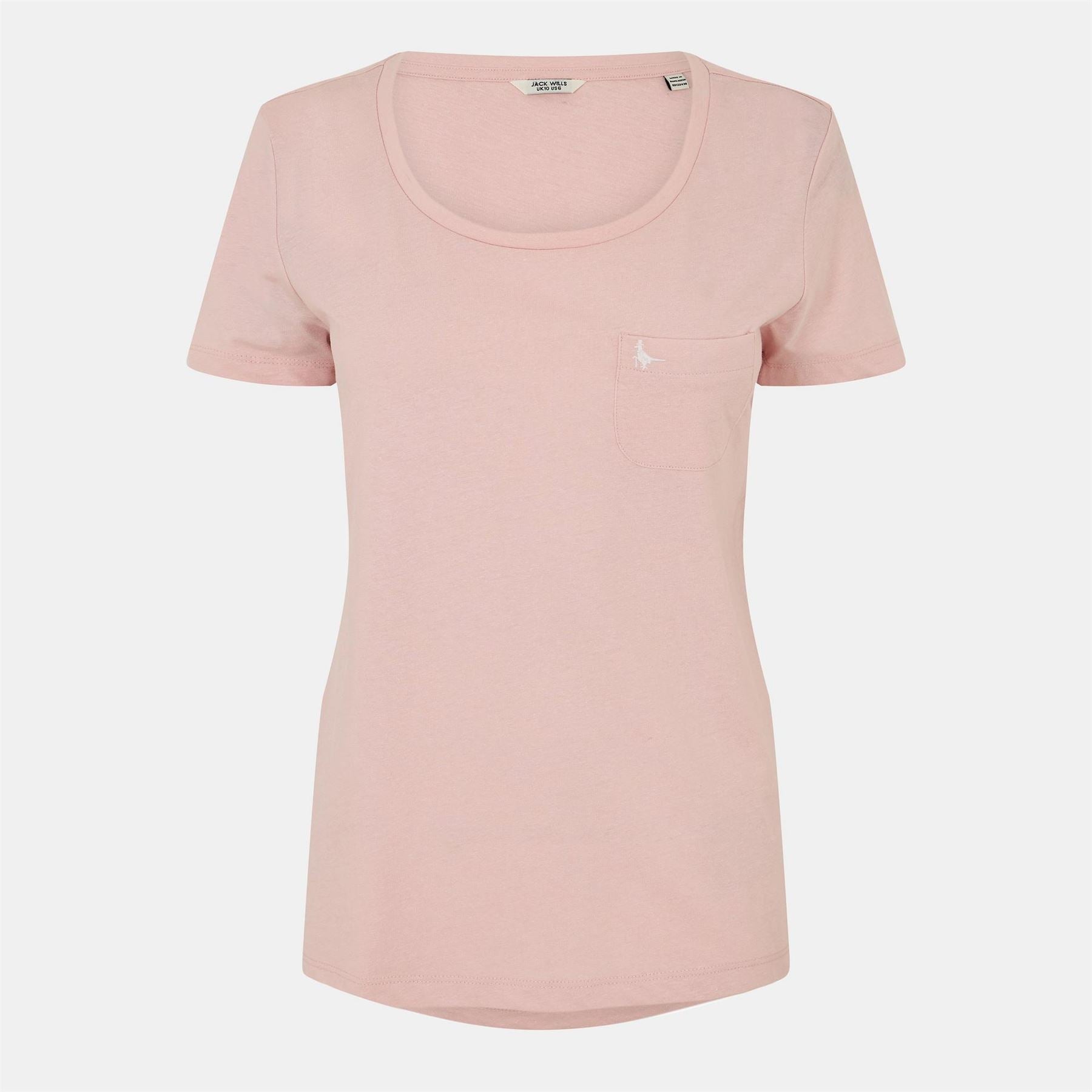 Jack Wills Fullford Pocket T-Shirt Ladies