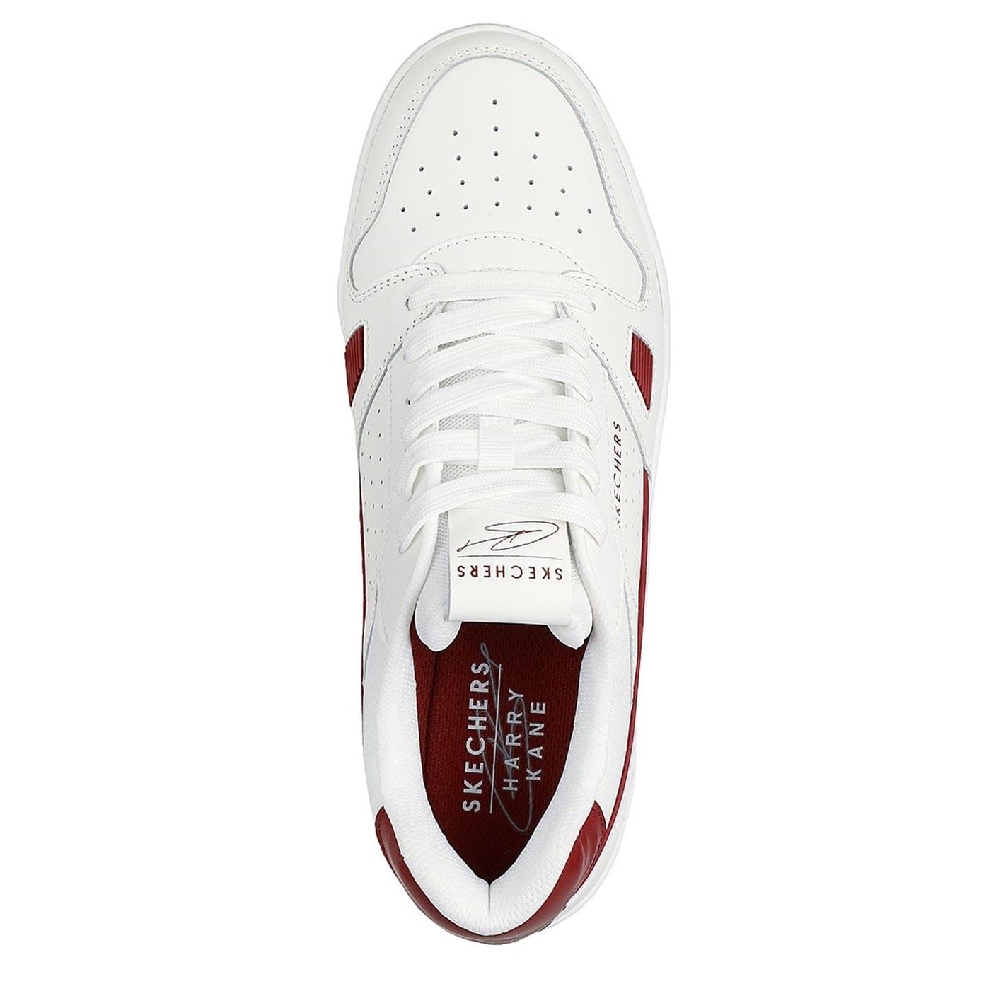 Skechers Mens Harry Kane Collab Leather Fashion S Low Top Trainers