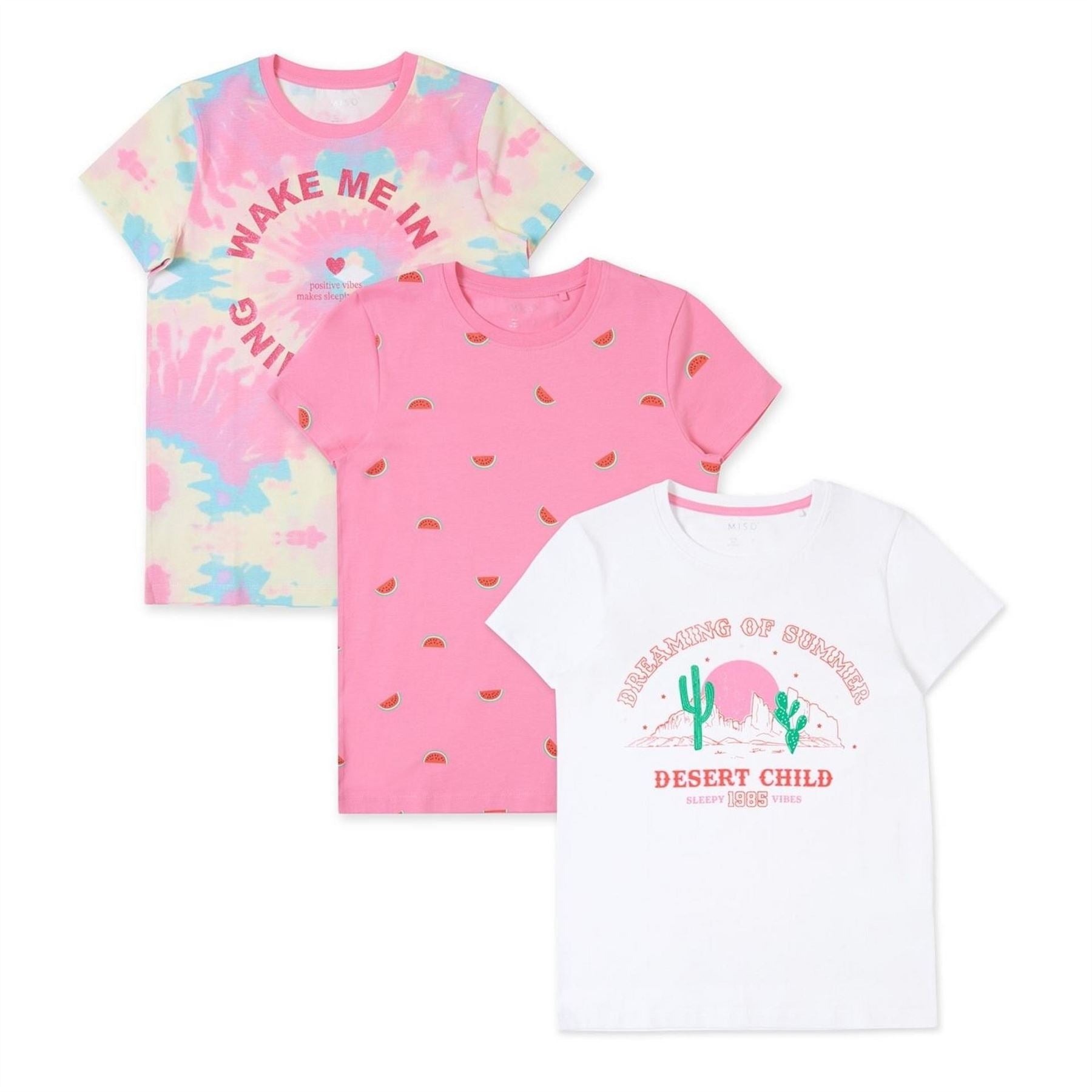 Miso Tie Dye Short Sleeve Pyjama Sets