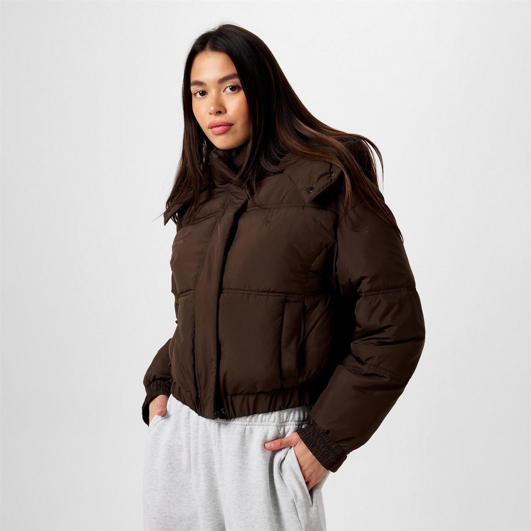 Jack Wills Jw Fletcher Short Puffer Jacket