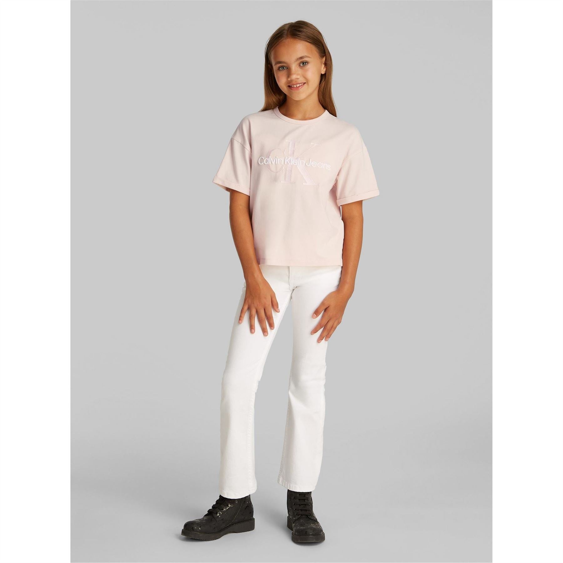 Calvin Klein Jeans Regular Fit Crew Neck Short Sleeve T-Shirt