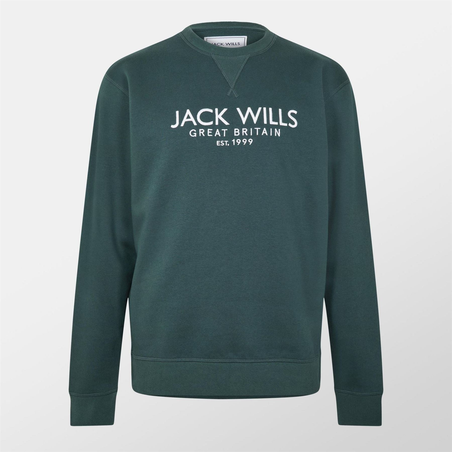 Jack Wills Belvue Graphic Logo Crew Neck Sweatshirt