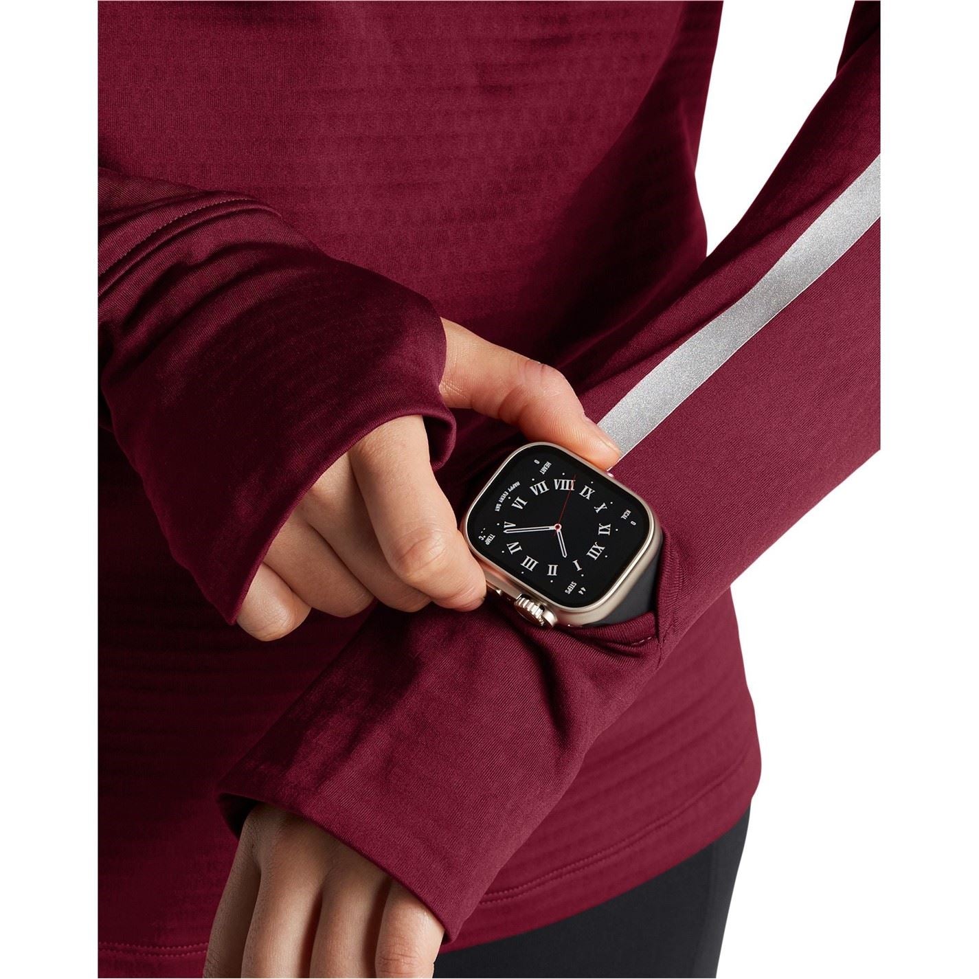 Under Armour Reflective Ribbon Raglan Sleeve Hoodie Sweatshirt