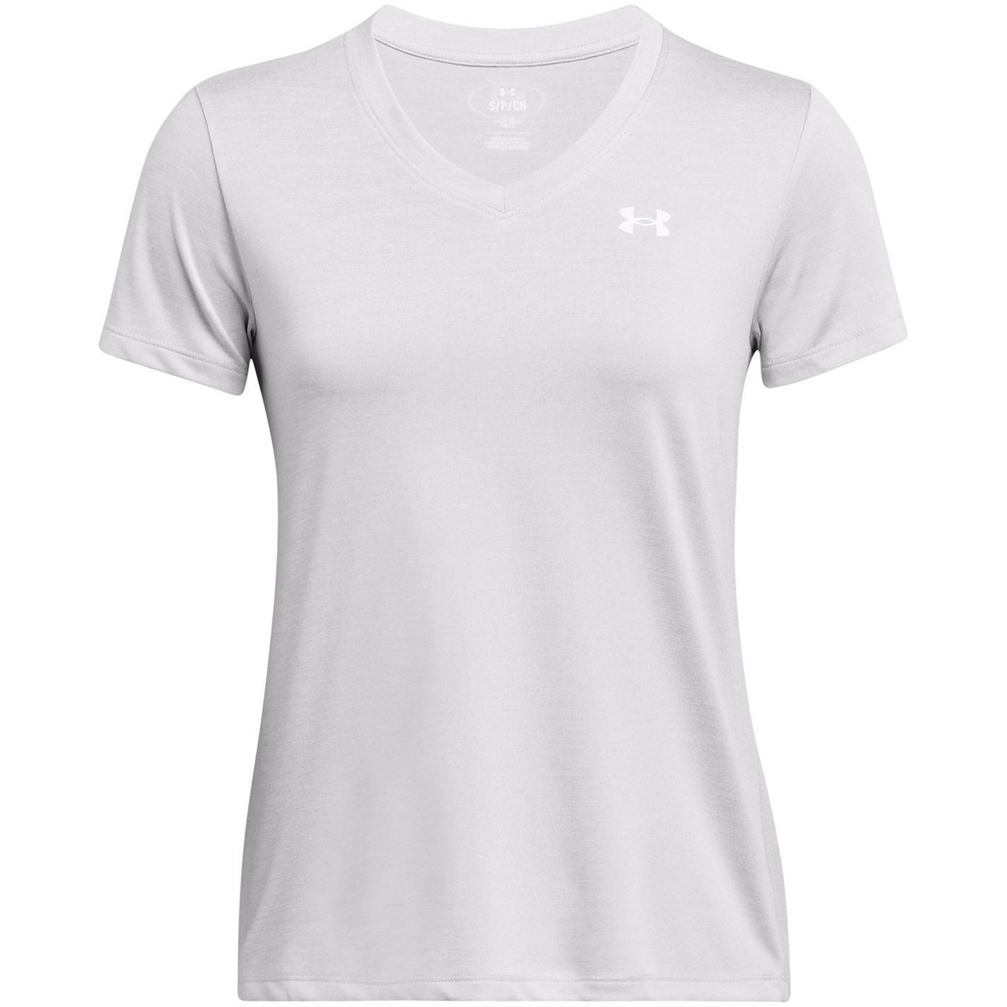 Under Armour Womens Armour Tech™ Twist V Neck Short Sleeve