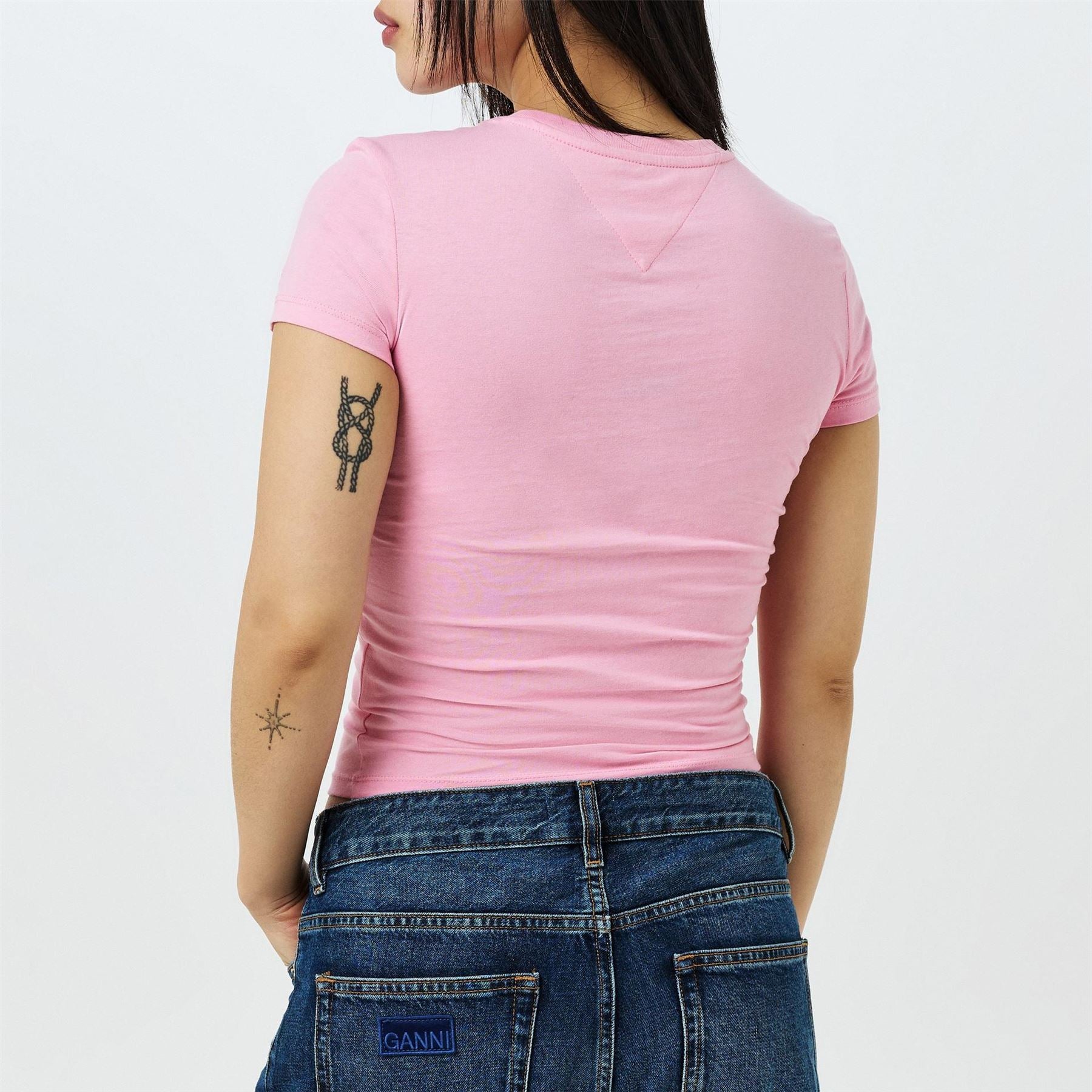 Tommy Jeans Slim Fit Essential Logo Print T-Shirt
