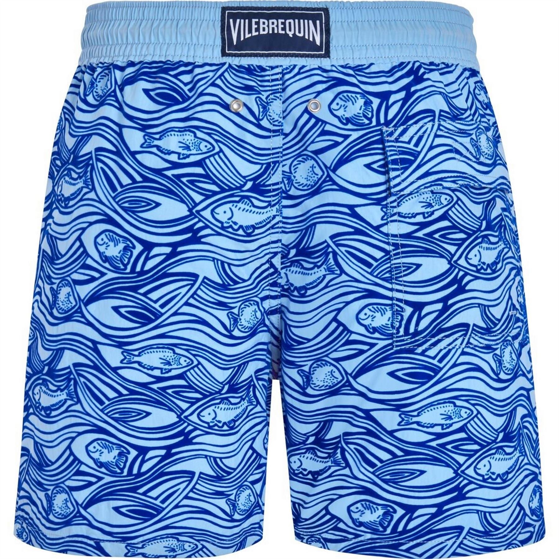 Vilebrequin Flocked Fish Swim Shorts