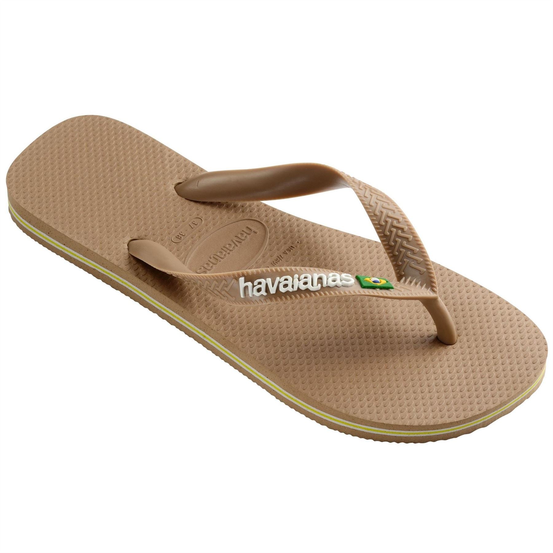 Havaianas Womens Hav. Brasil Logo Ruby Red Ruby Red Flip Flops