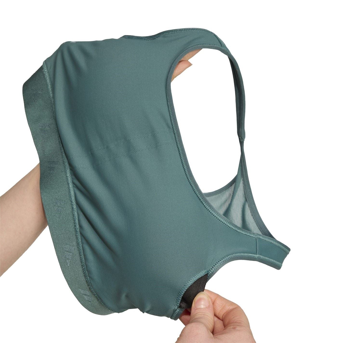 adidas Scoop Neck Compression Sports Bra