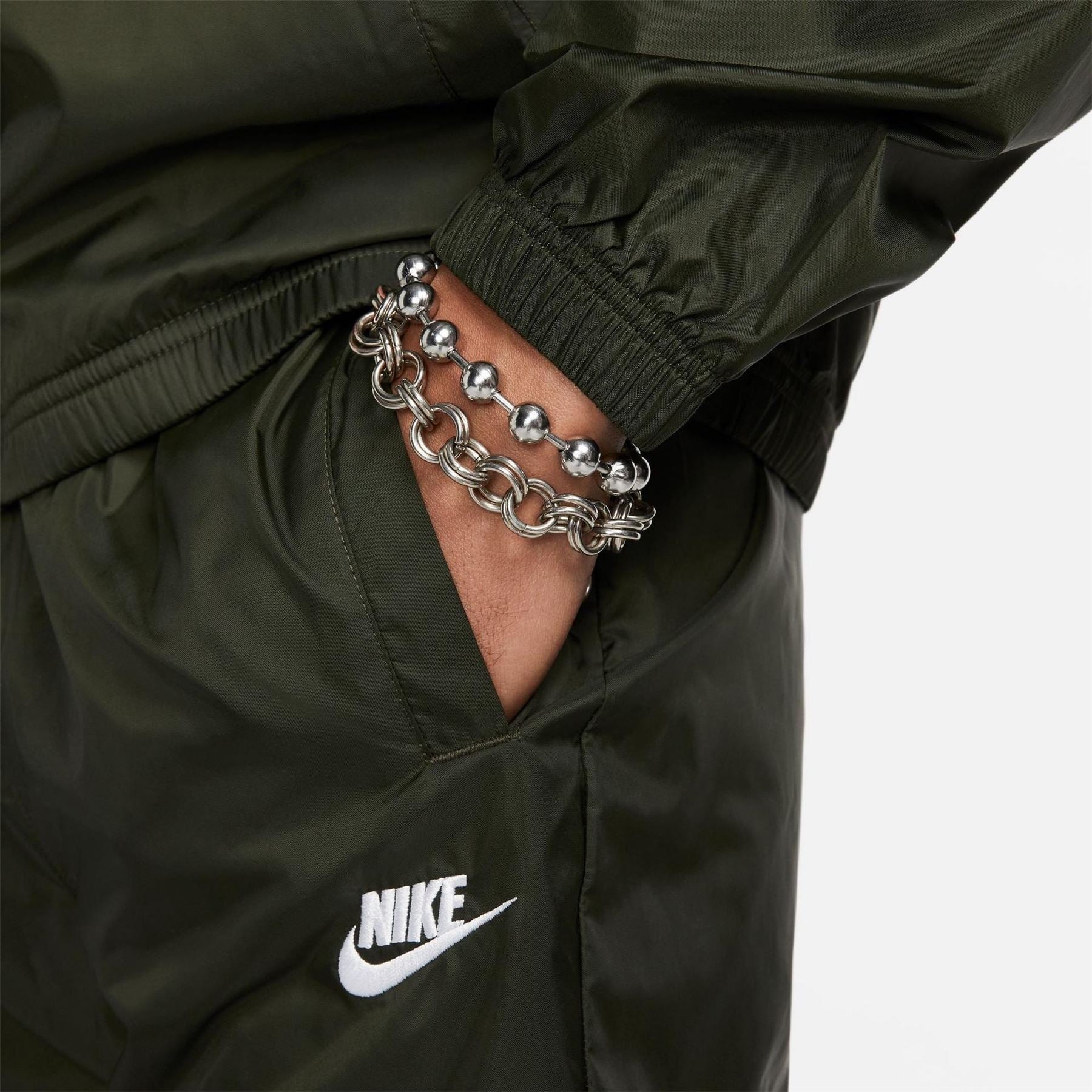 Nike Mens Club Lined Woven Track Suit