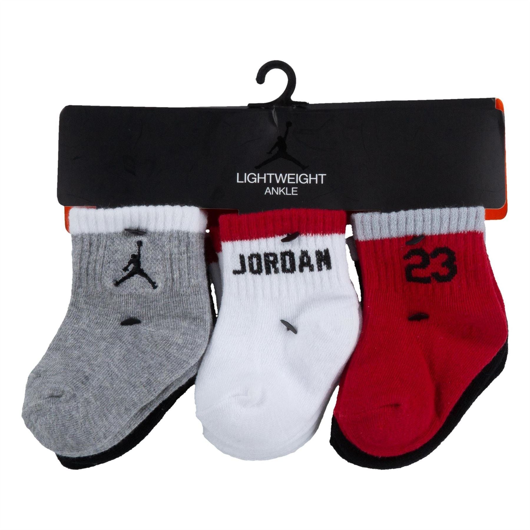 Air Jordan 6 Pack Mixed Ankle Socks Baby Boys