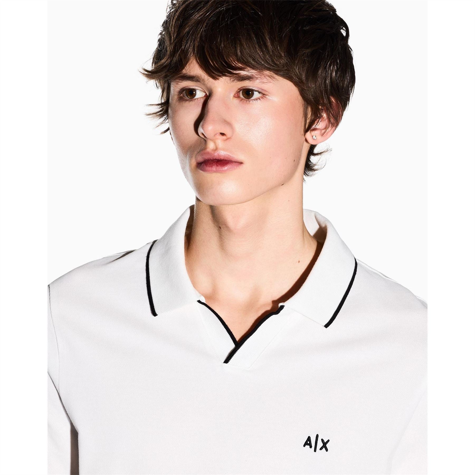 Armani Exchange Short Sleeve Polo Shirt
