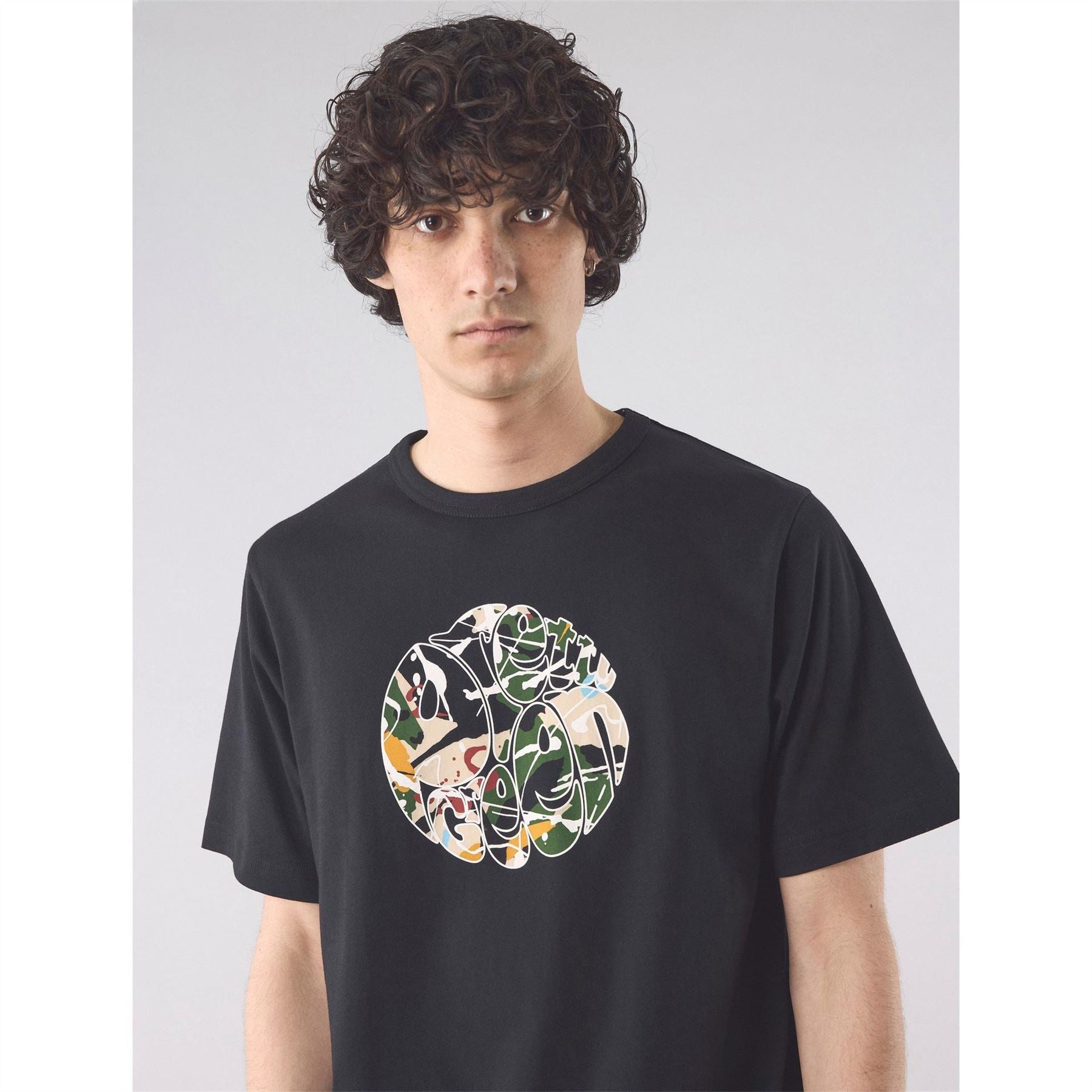 Pretty Green Pg Convergence Regular Fit T-Shirt
