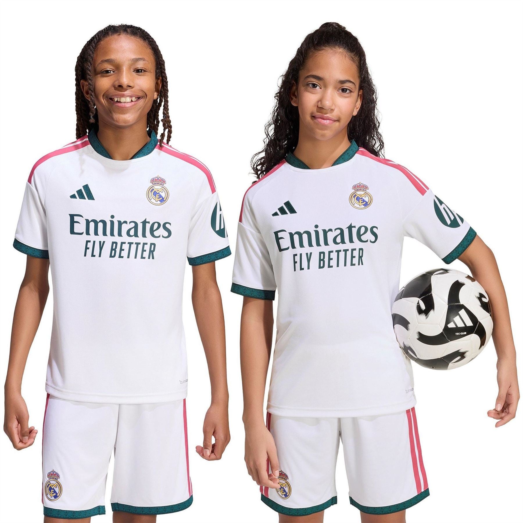 adidas Madrid Home Shirt 2026 27 Juniors