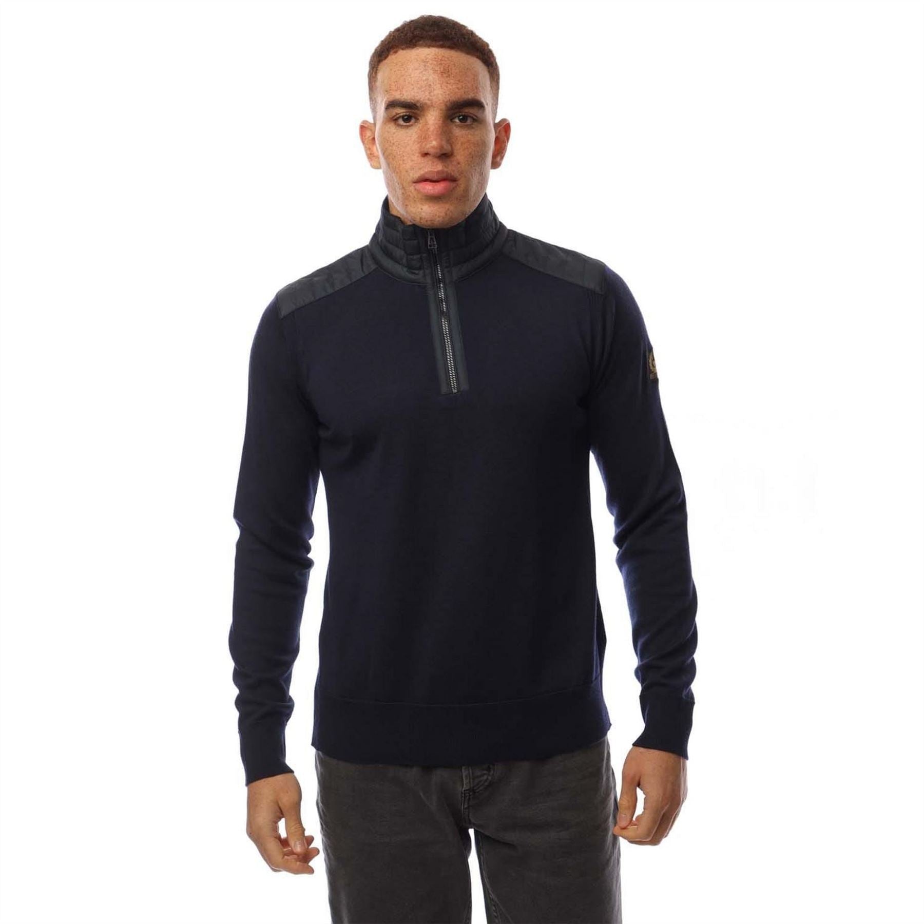 Belstaff Quarter Zip Sweater
