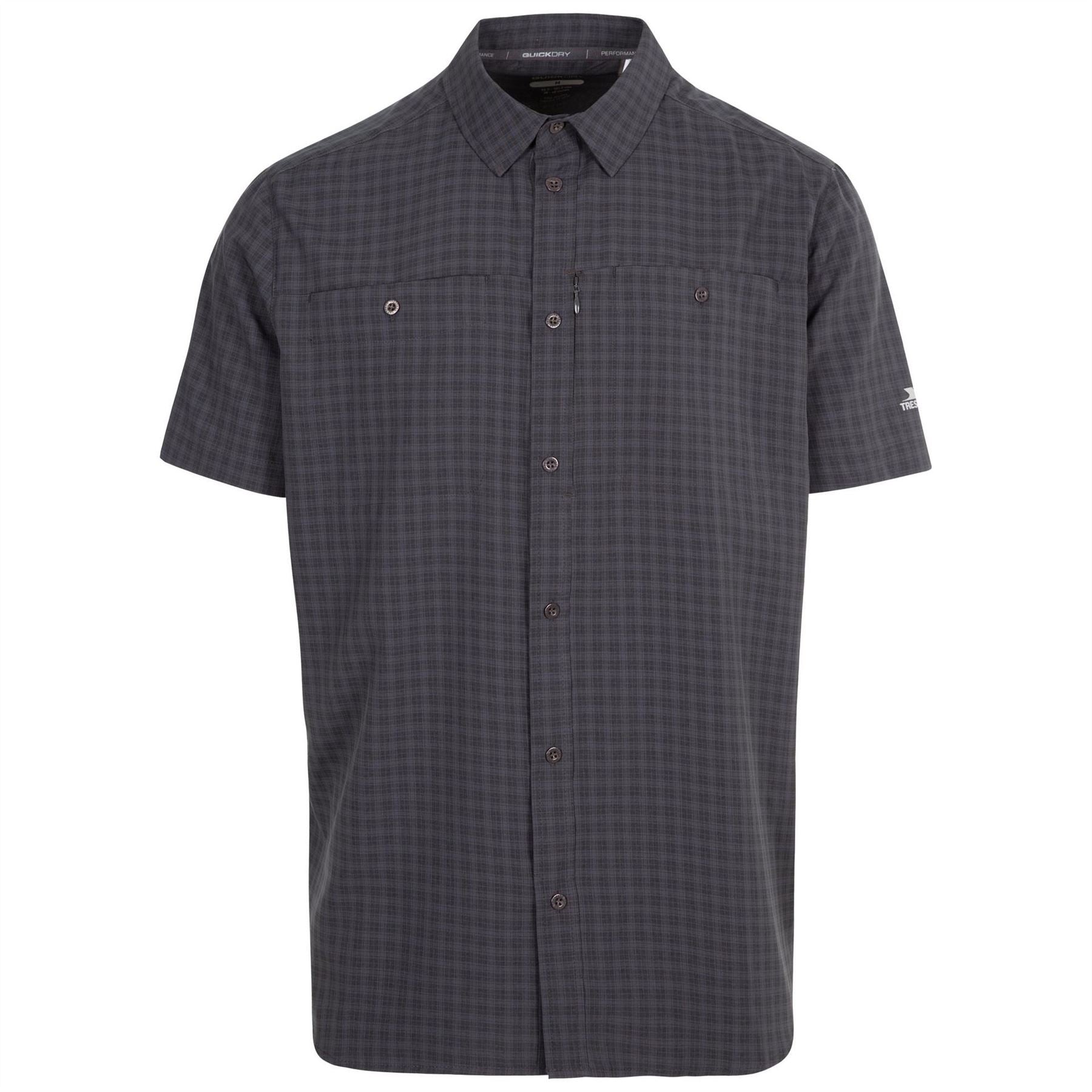 Trespass Gilcrux Long Sleeve Button Front Shirt