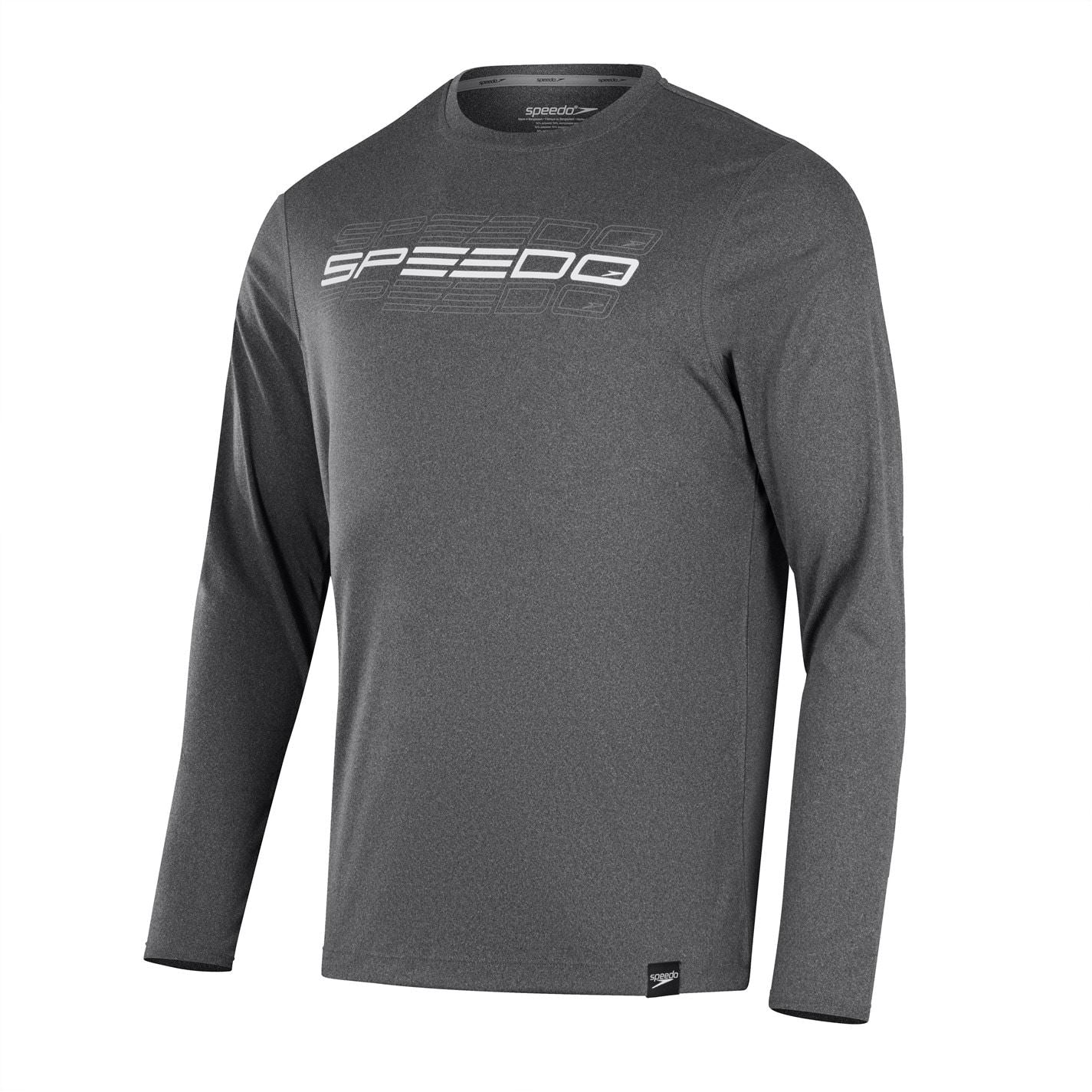 Speedo Long Sleeve Graphic Regular Fit T-Shirt