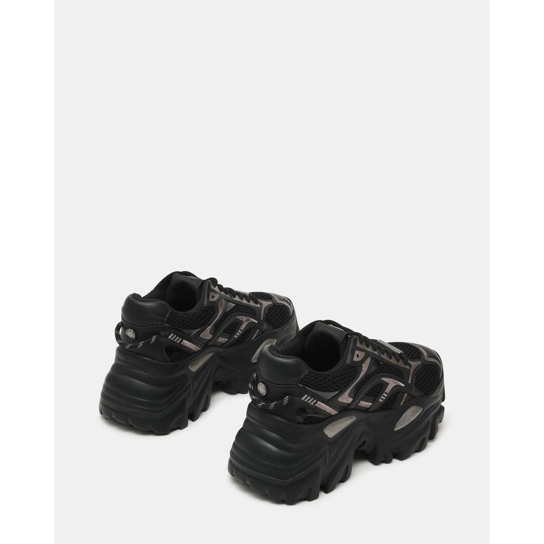 Steve Madden Raftus Lace Up Chunky Heel Sneakers