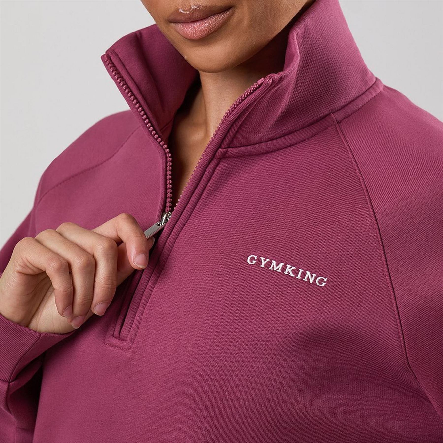 Gym King King 365 Raglan Sleeve Funnel   Berry