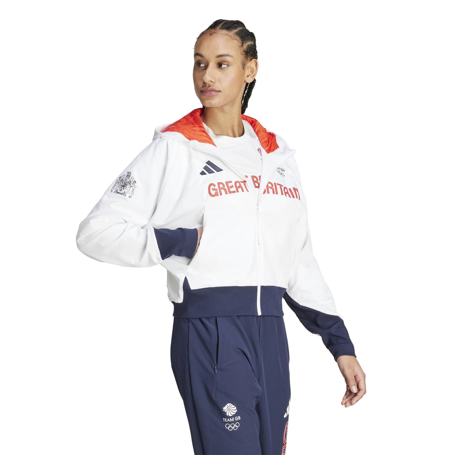 adidas Womens Team Gb Pojacket W Training Jacket