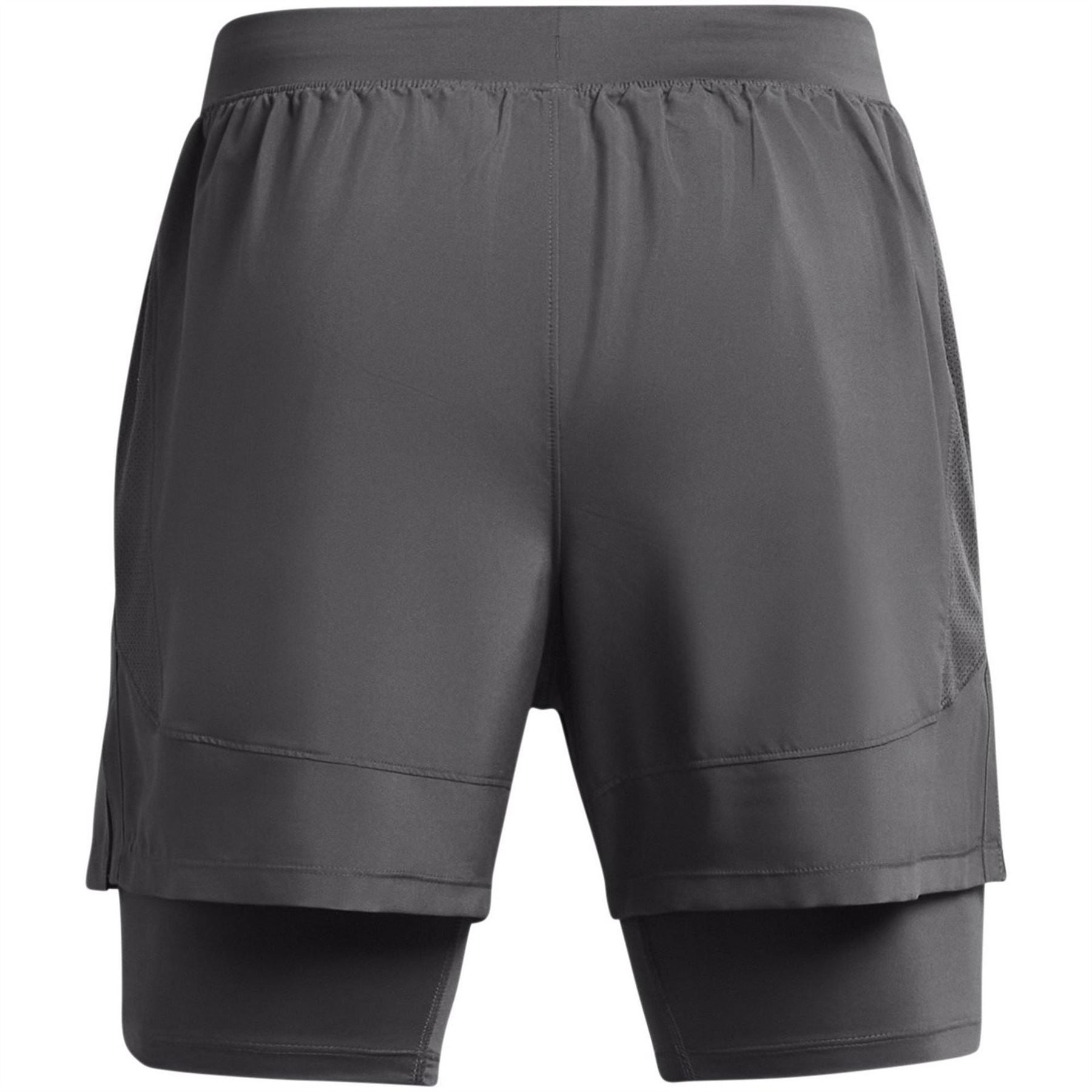 Under Armour Mens Armour Ua Launch 2 In 1 7 Shorts