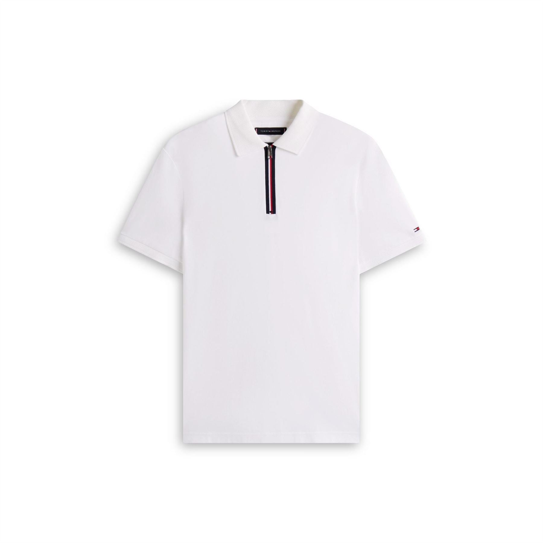 Tommy Hilfiger Zip Placket Polo Shirt