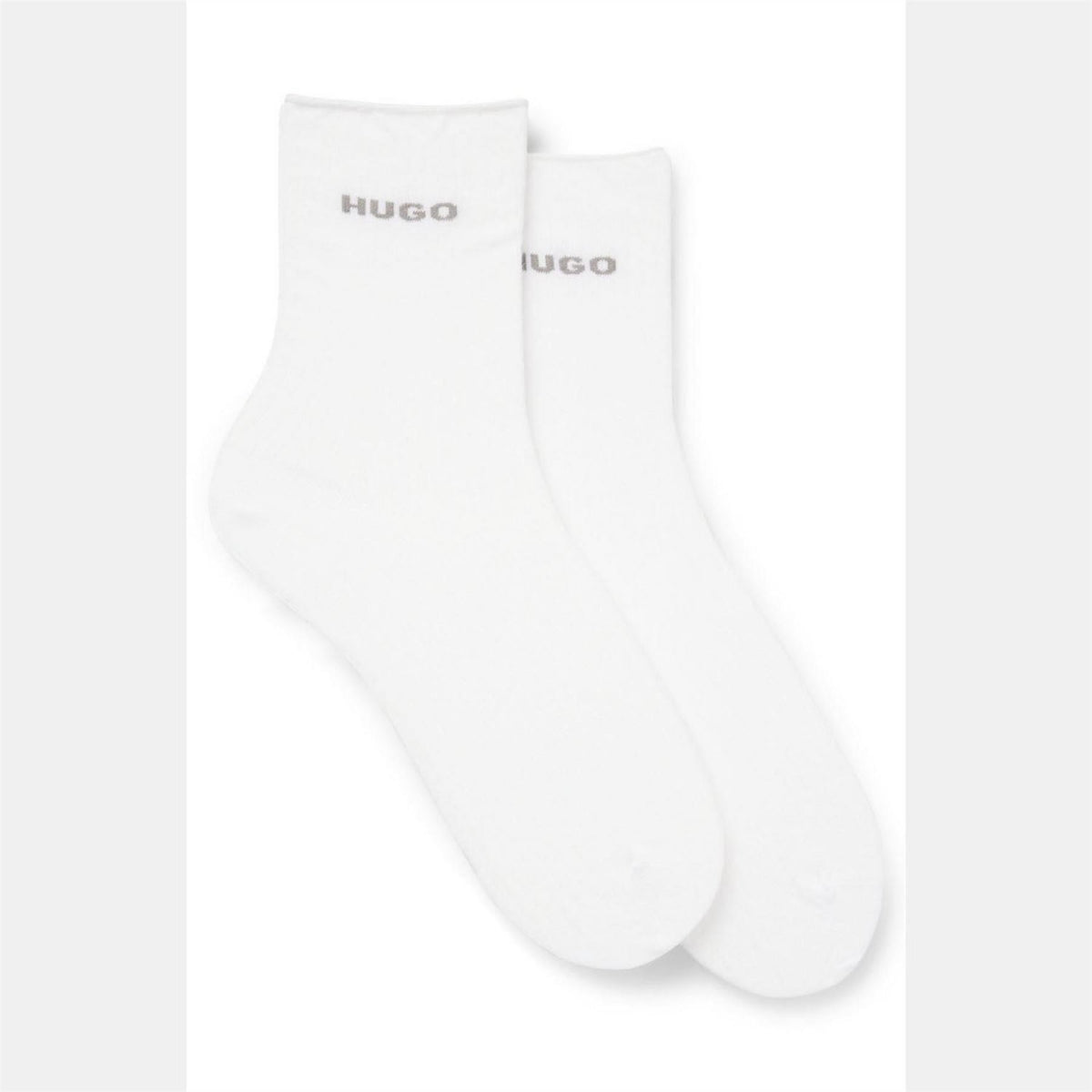 Hugo Pack Of Quarter Length Socks With Logo Details