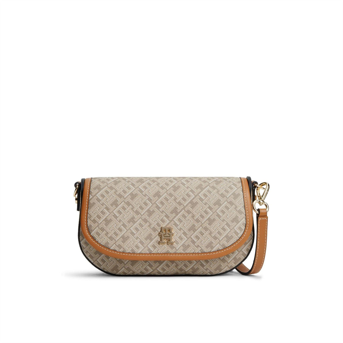 Tommy Hilfiger Monogram Saddle Bag