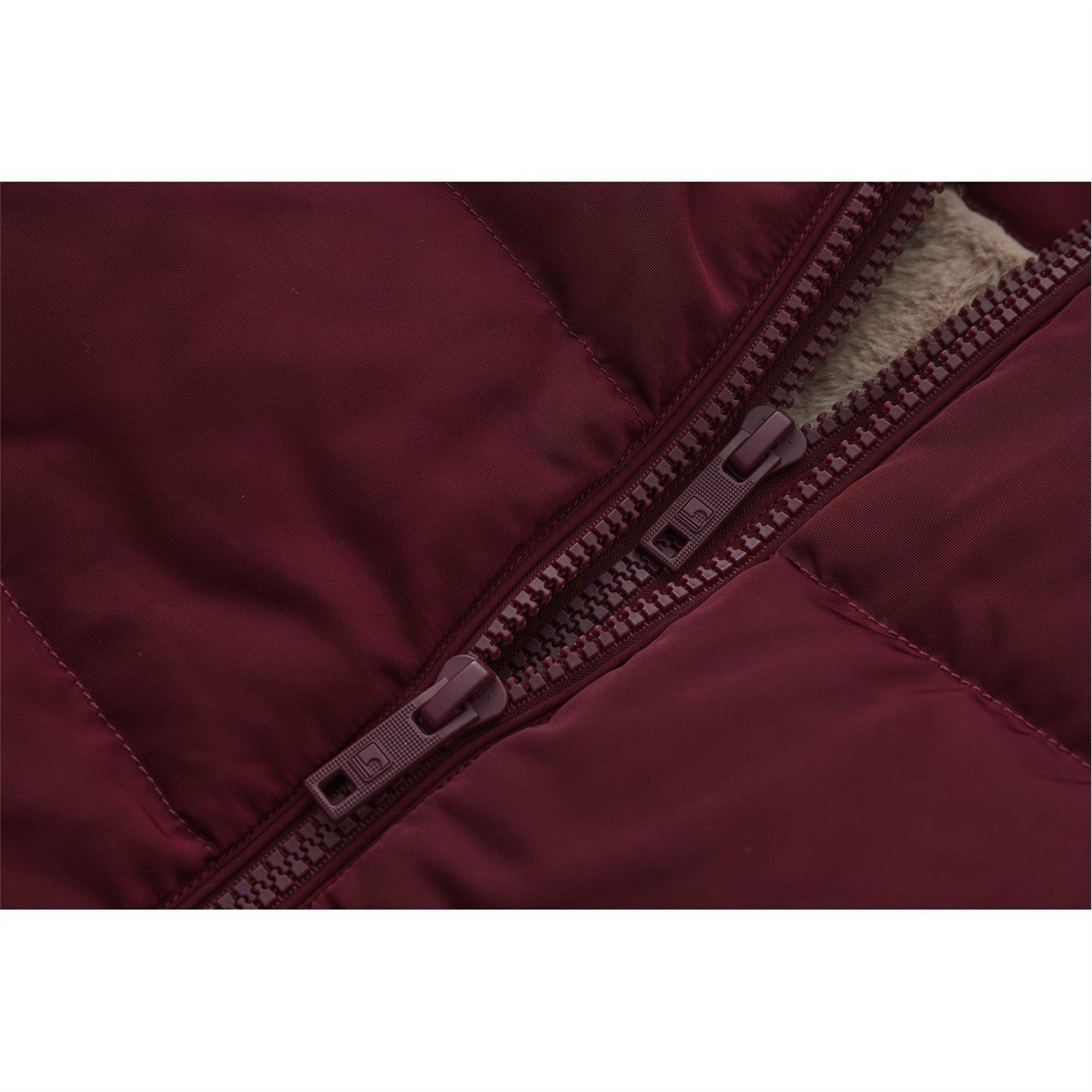 SoulCal 2 Zip Bubble Jacket For Ladies
