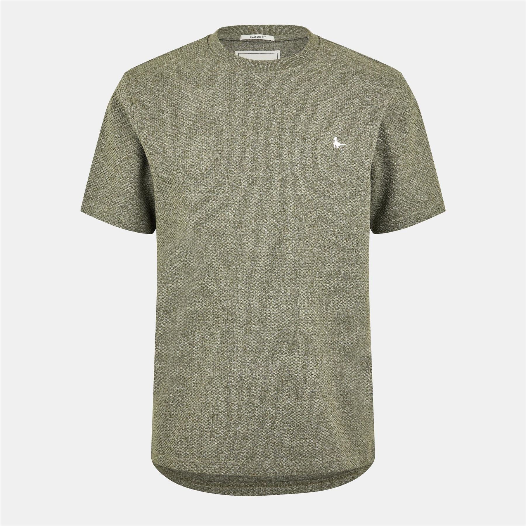 Jack Wills Regular Fit Bubble Texture Crew Neck T-Shirt