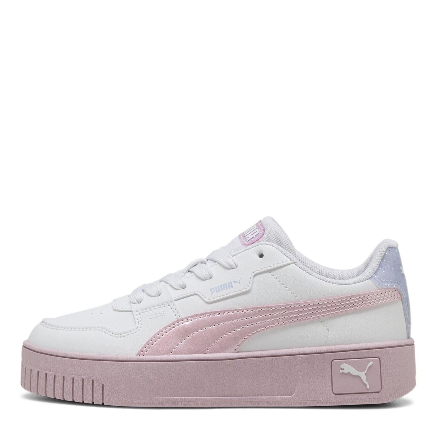 Puma Carina Street Jr Low Top Platform Trainers