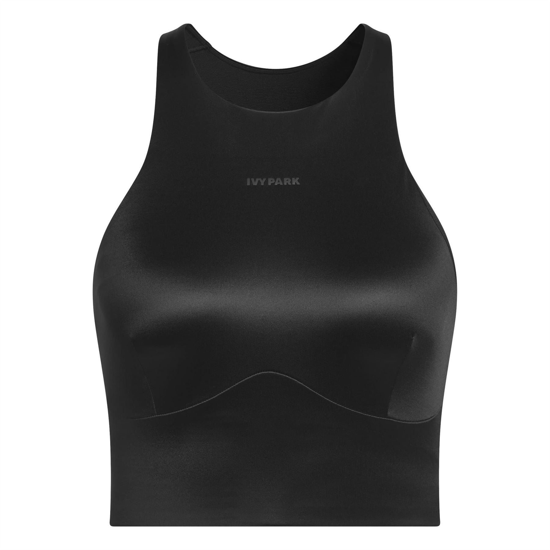 adidas Originals High Neck Shiny Snug Fit Bra