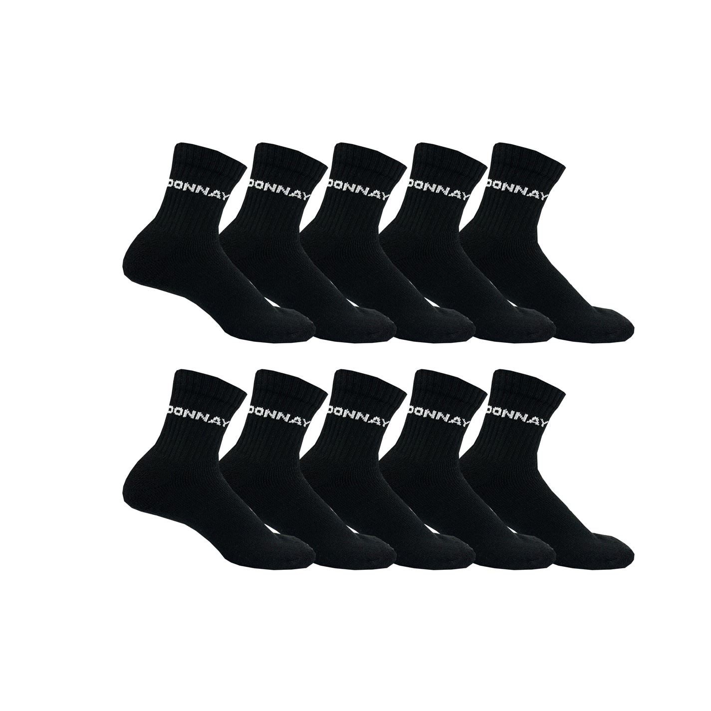 Donnay 10 Pack Quarter Socks Ladies