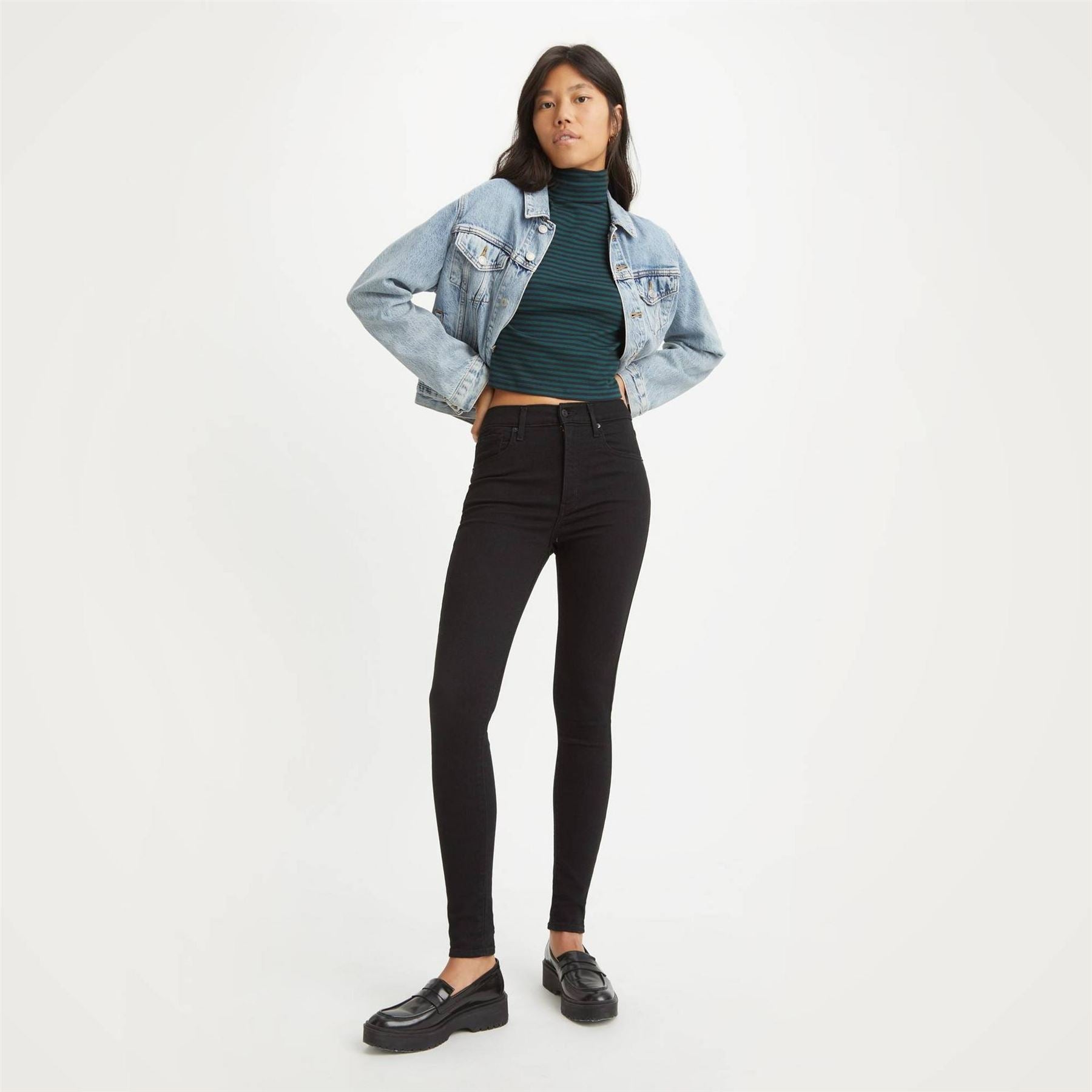Levis High Super Skinny Jeans