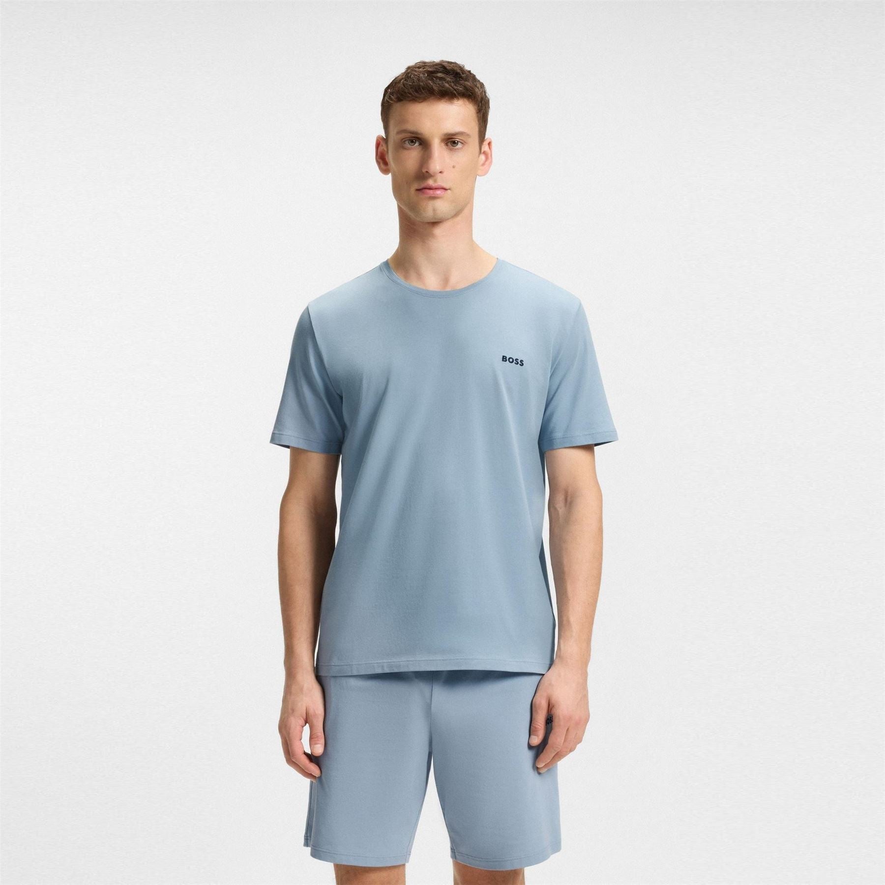 Boss BOSS Bodywear Mix  And  Match Premium Cotton T Shirt with Logo Detail