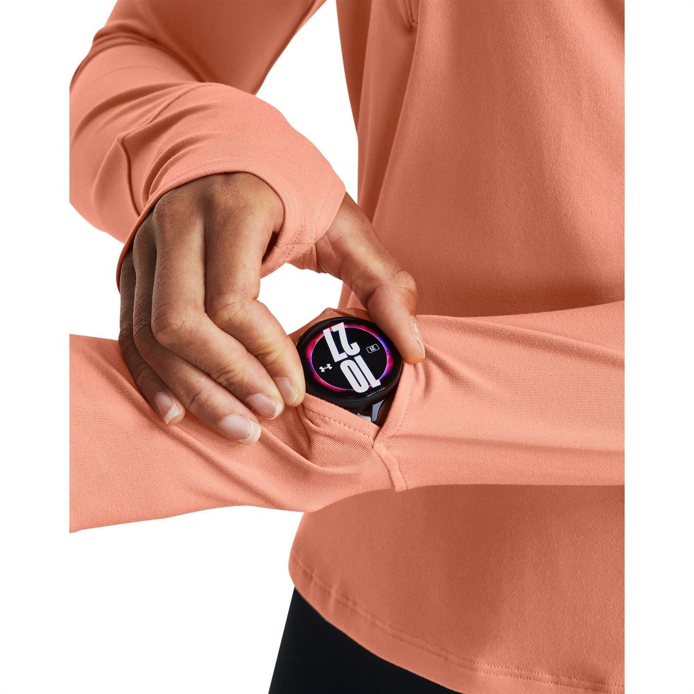 Under Armour Qualifier Run Half Zip Long Sleeve Slim Fit Performance Running Jacket