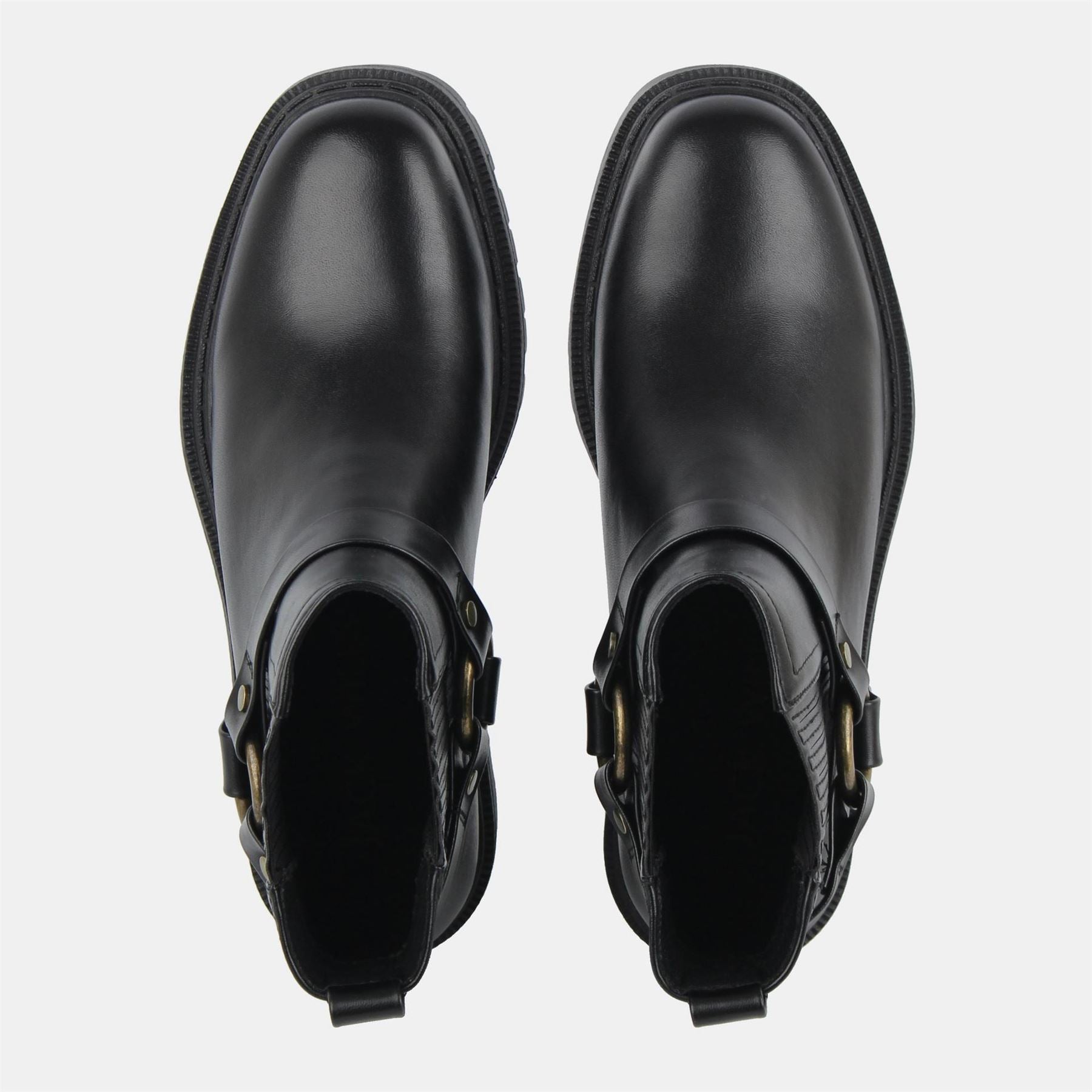 Jack Wills Motorcycle Boots with Lug Sole