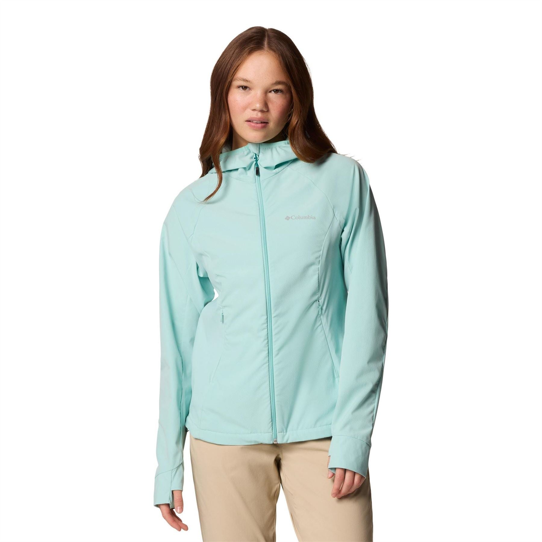 Columbia Sweet As Hooded Long Sleeve Softshell Jacket