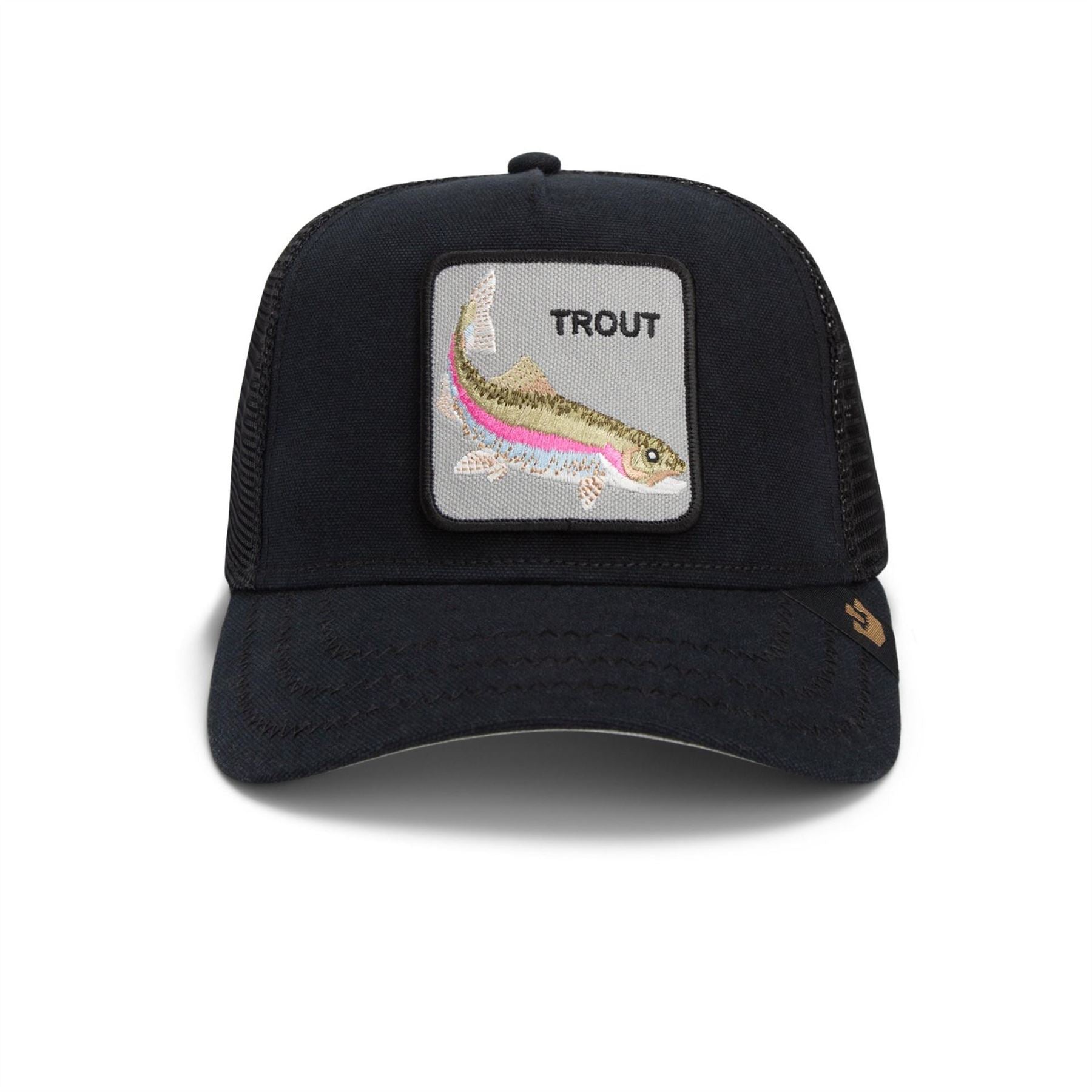 Goorin Bros Adjustable Trucker Cap with Pre-Curved Brim