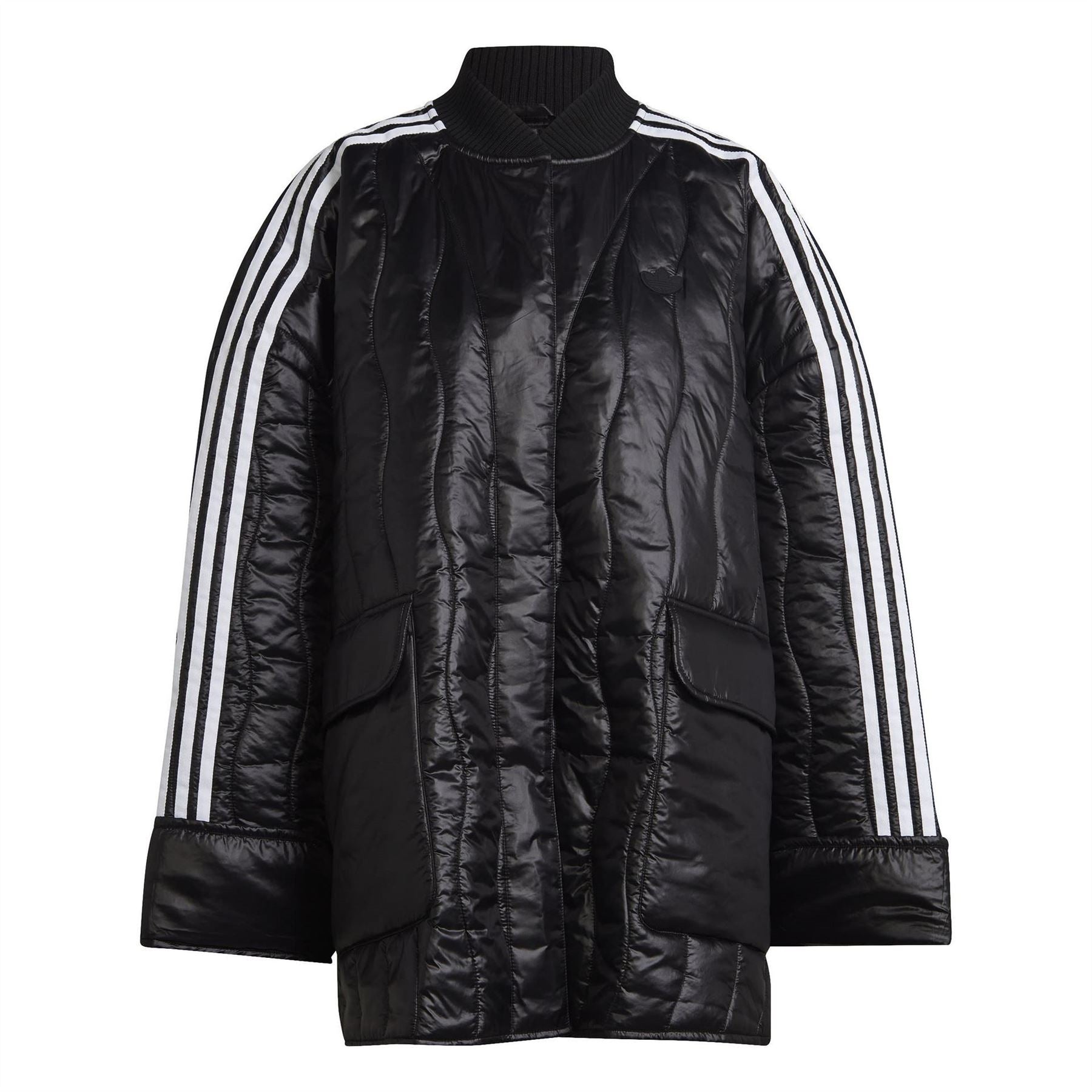 adidas Originals Quilted Bomber Long Jacket