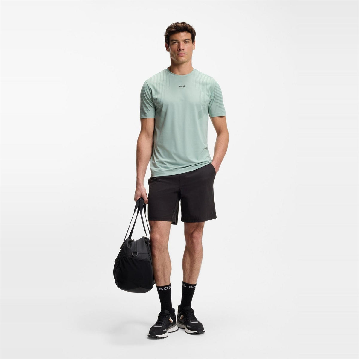 Boss Activemove2 7 Inch Athletic Shorts with Elasticated Waistband