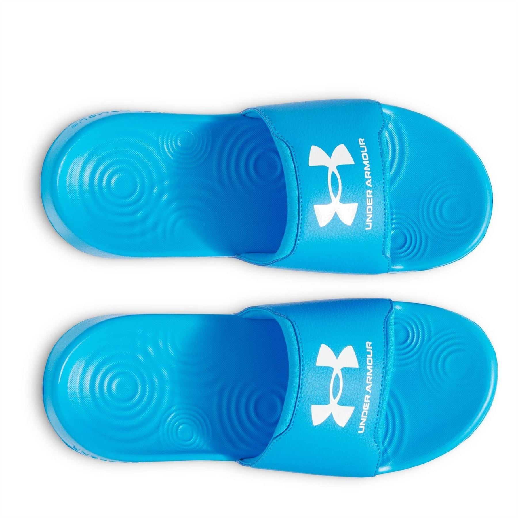 Under Armour Solid Patterned Open Toe Slides
