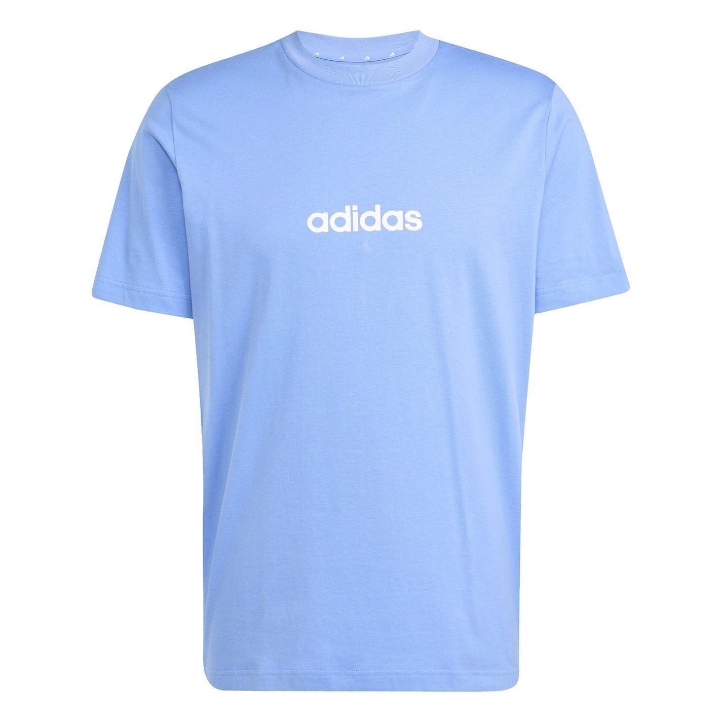 adidas Mens Essentials Single Jersey Logo T-Shirt