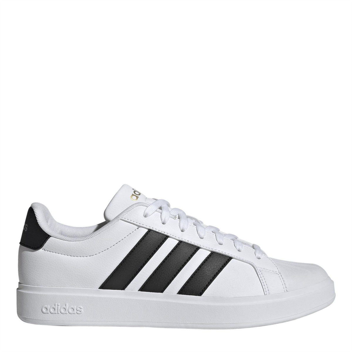 adidas Three Stripes Patterned Lace Up Low Top Sneakers